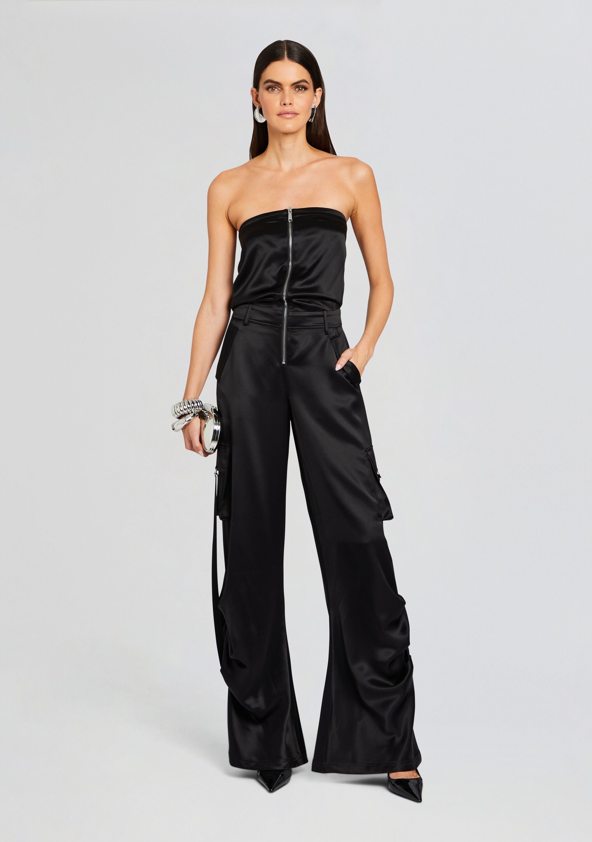 Estrella Cargo Jumpsuit-Stylulu