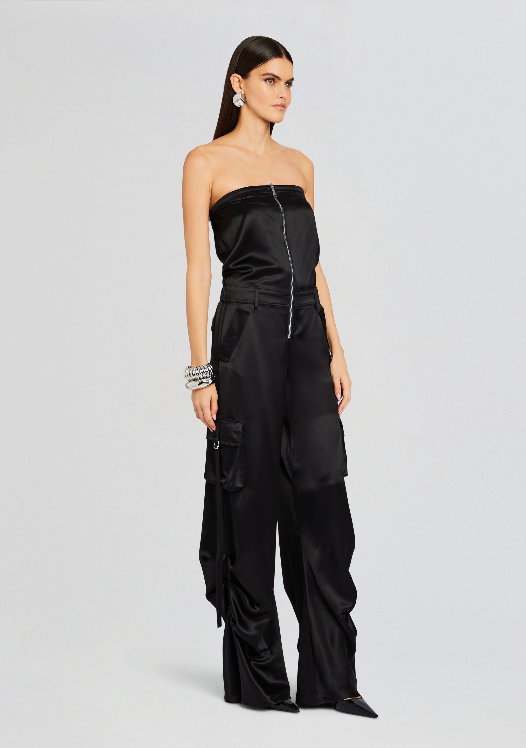 Estrella Cargo Jumpsuit-Stylulu