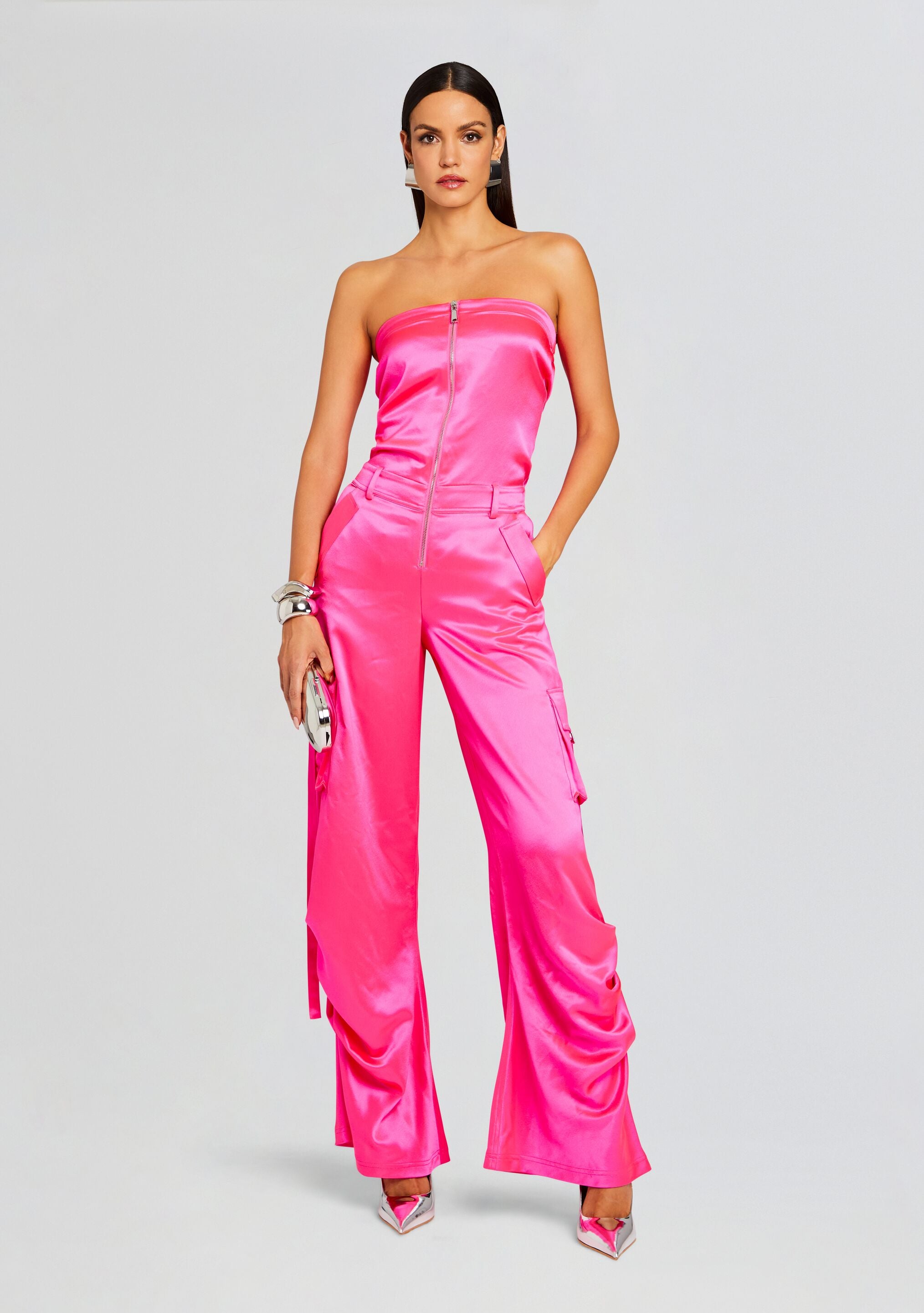 Estrella Cargo Jumpsuit-Stylulu