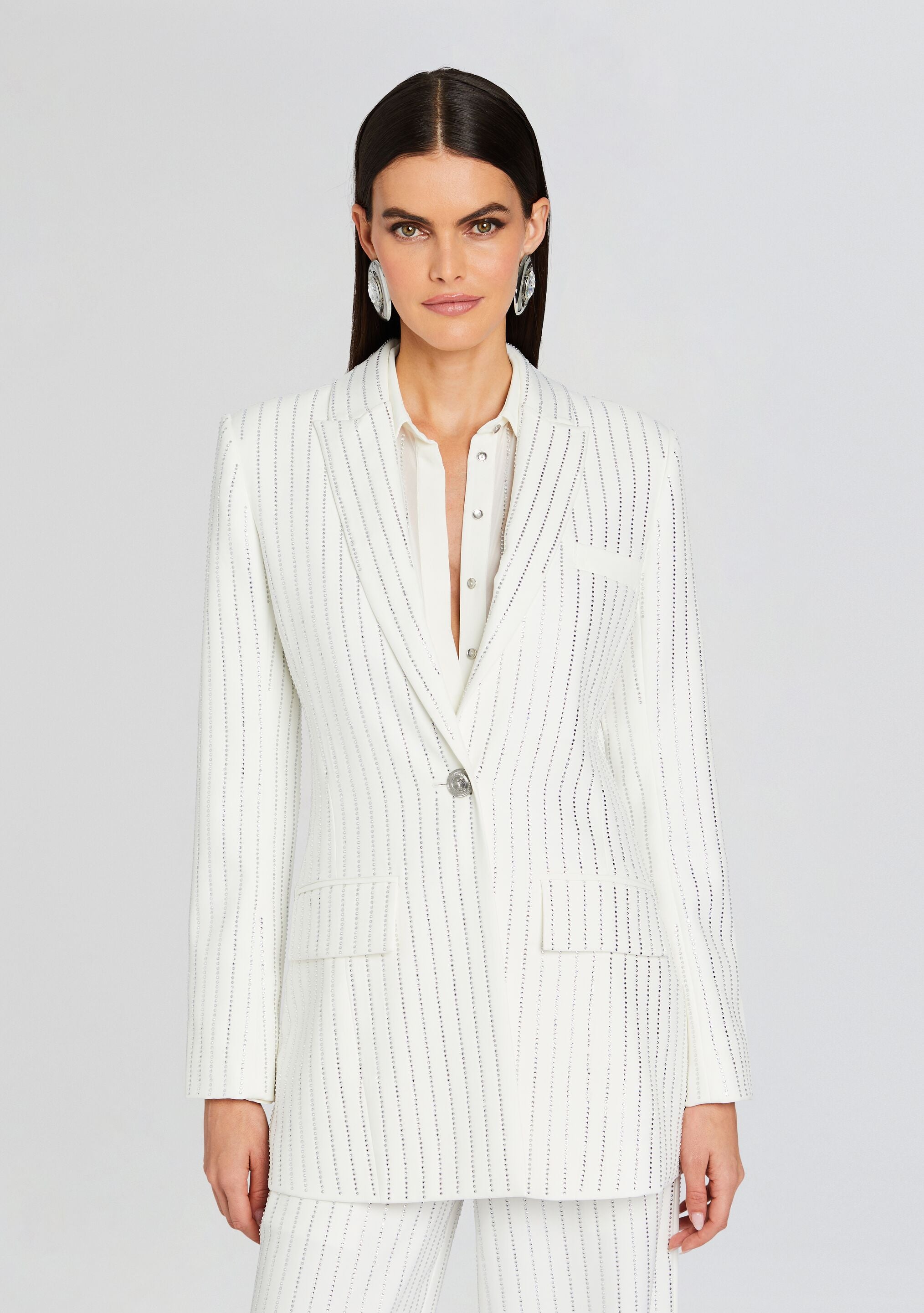 Solana Embellished Blazer-Stylulu