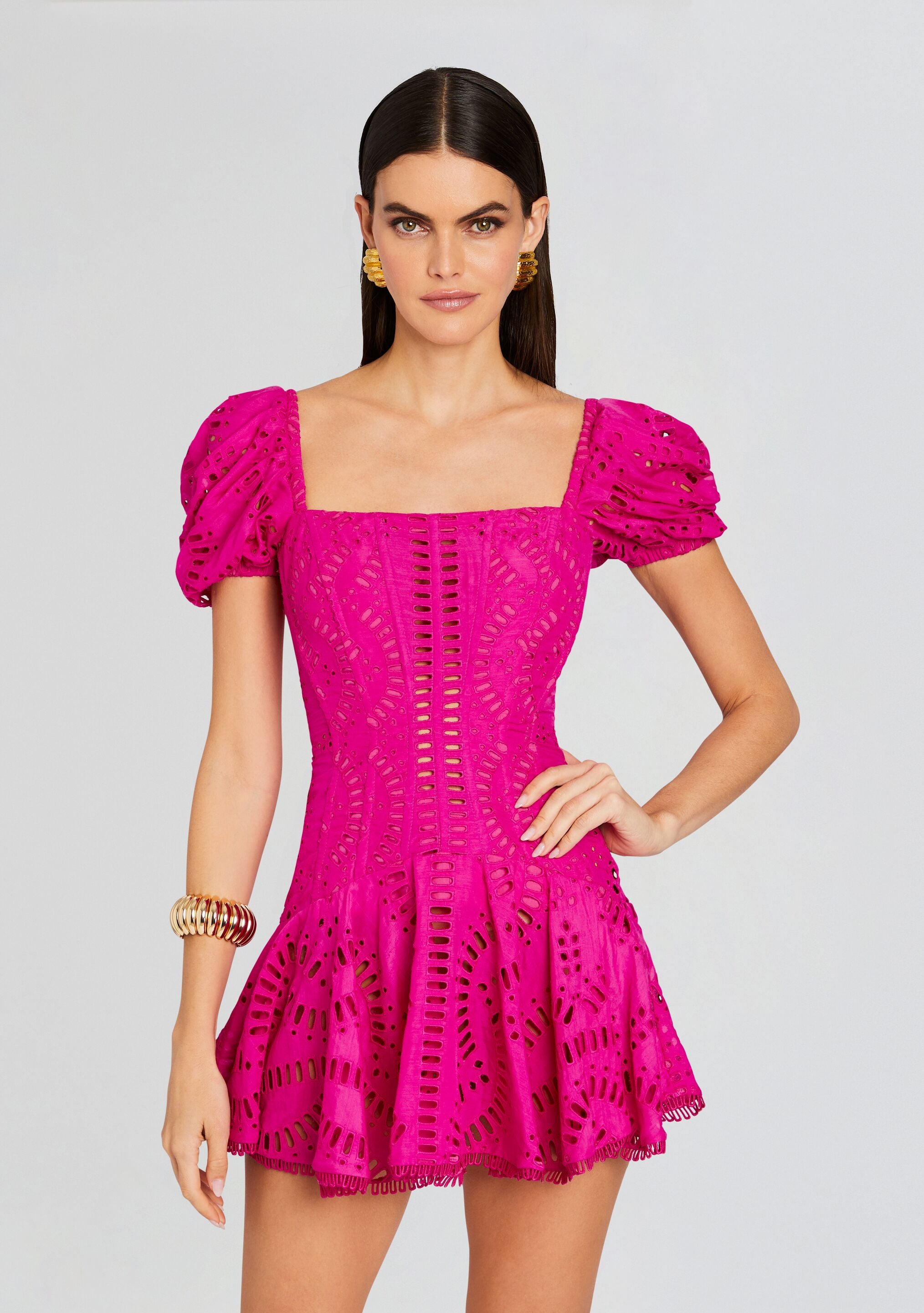 Mexik Short Dress-Stylulu