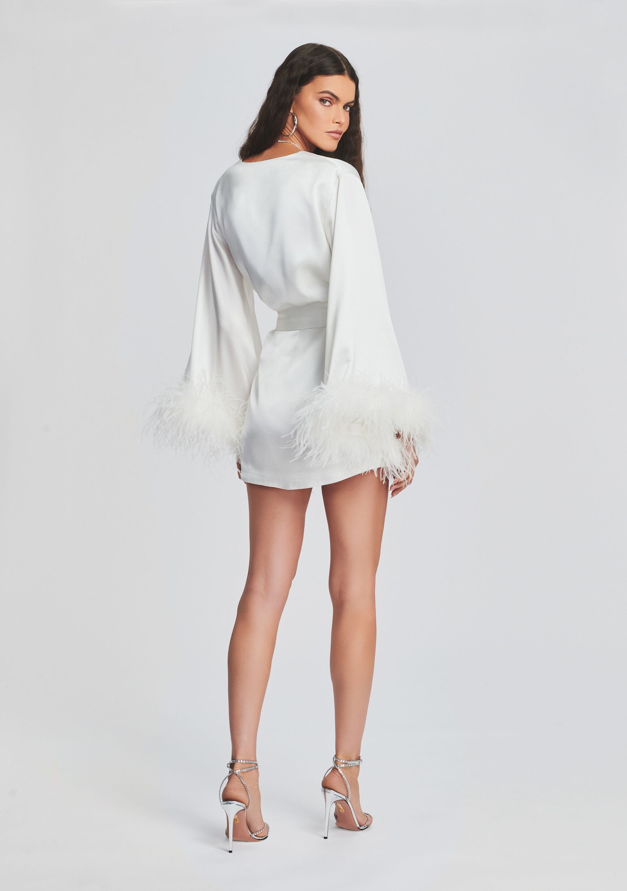 Eva Feather Robe-Stylulu