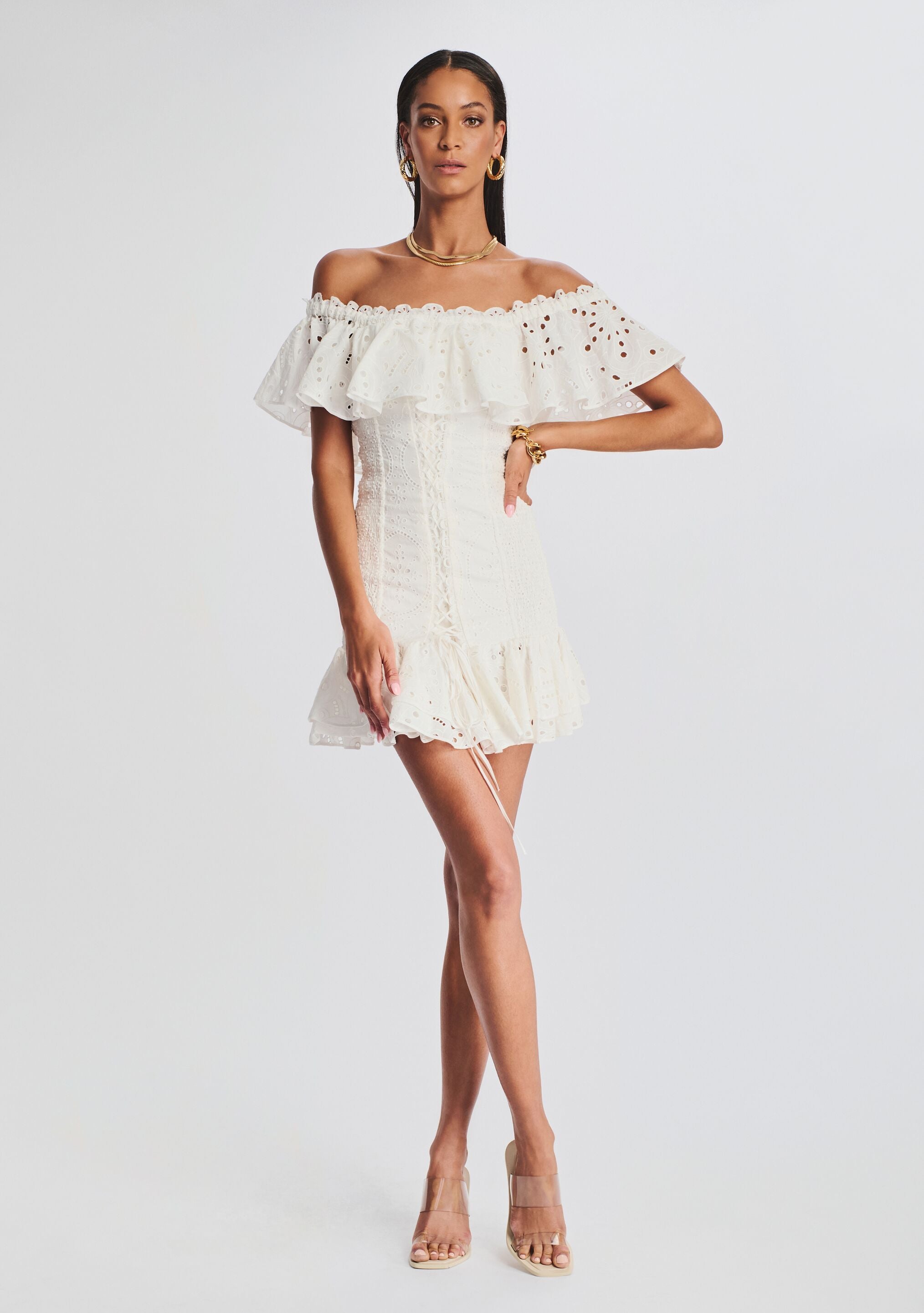 Pia Short Dress-Stylulu