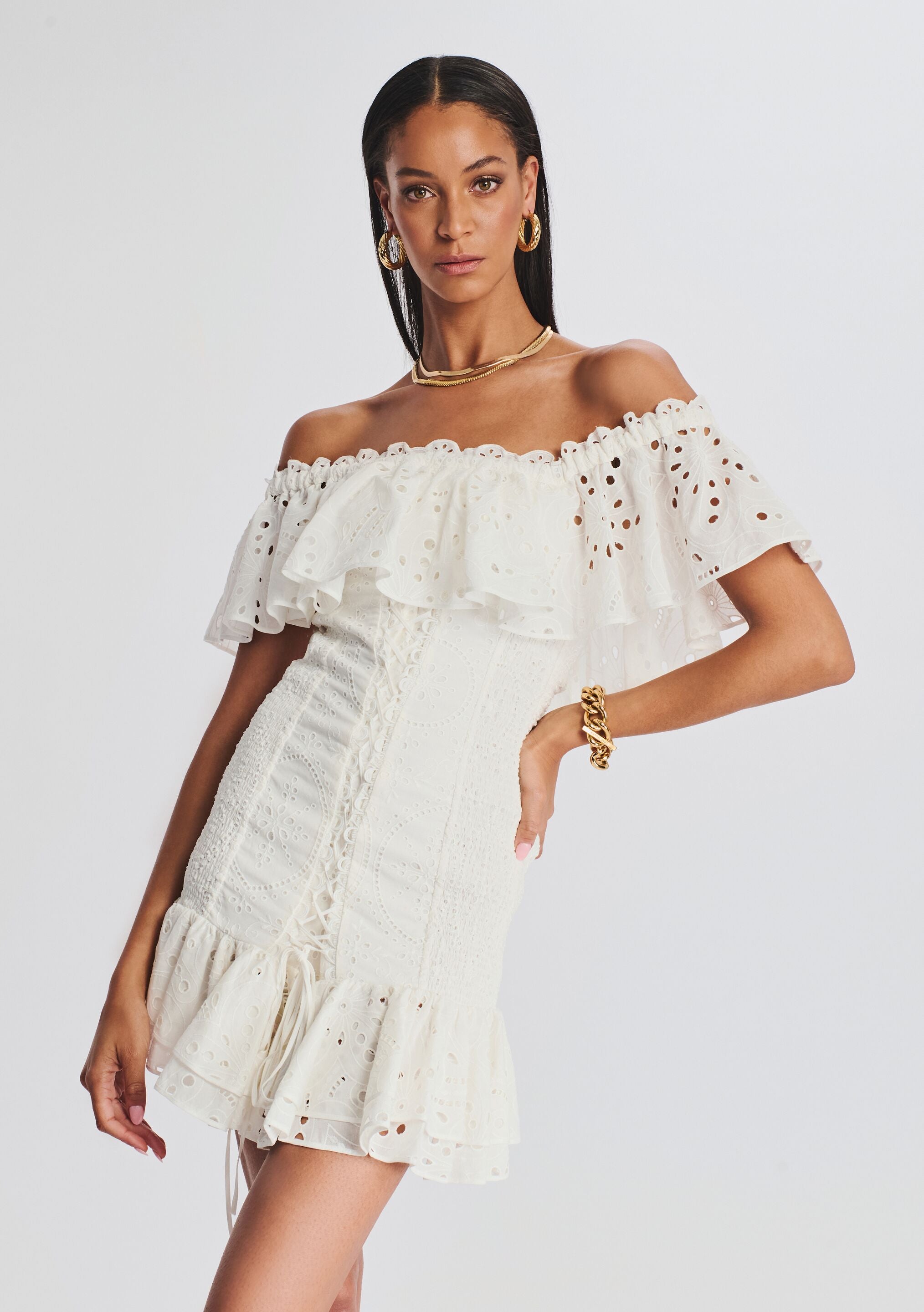 Pia Short Dress-Stylulu