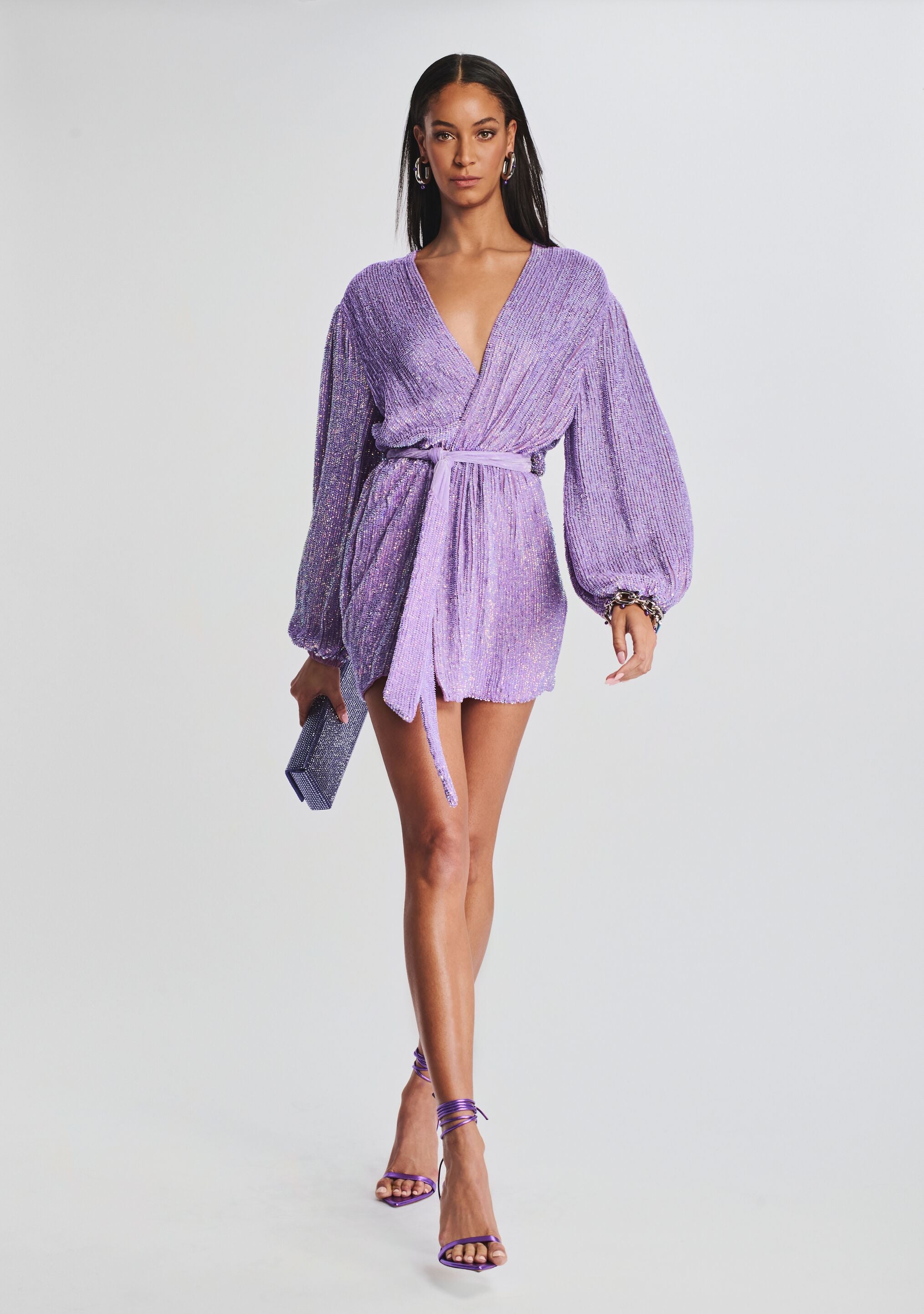 Gabrielle Sequin Robe-Stylulu