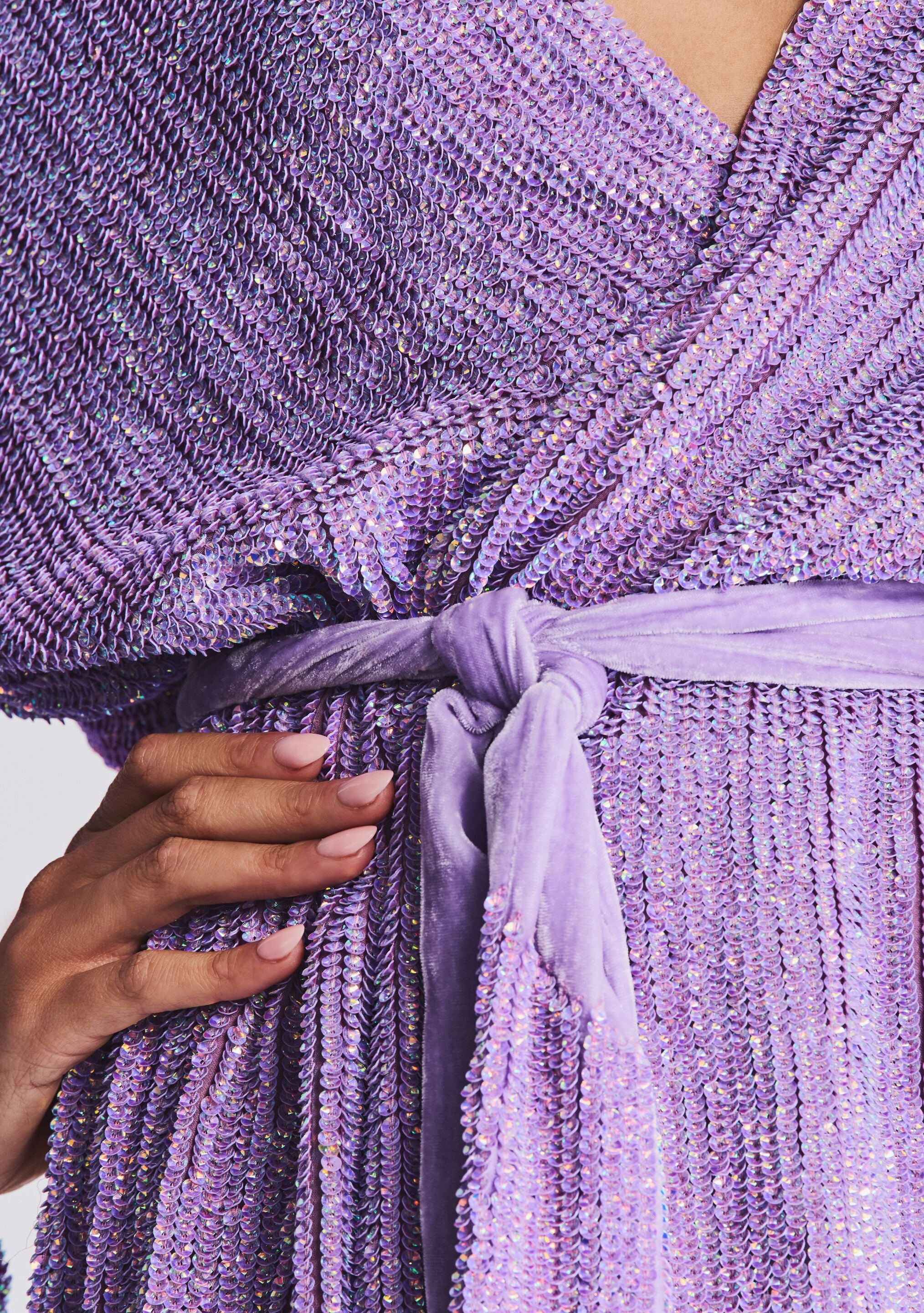 Gabrielle Sequin Robe-Stylulu