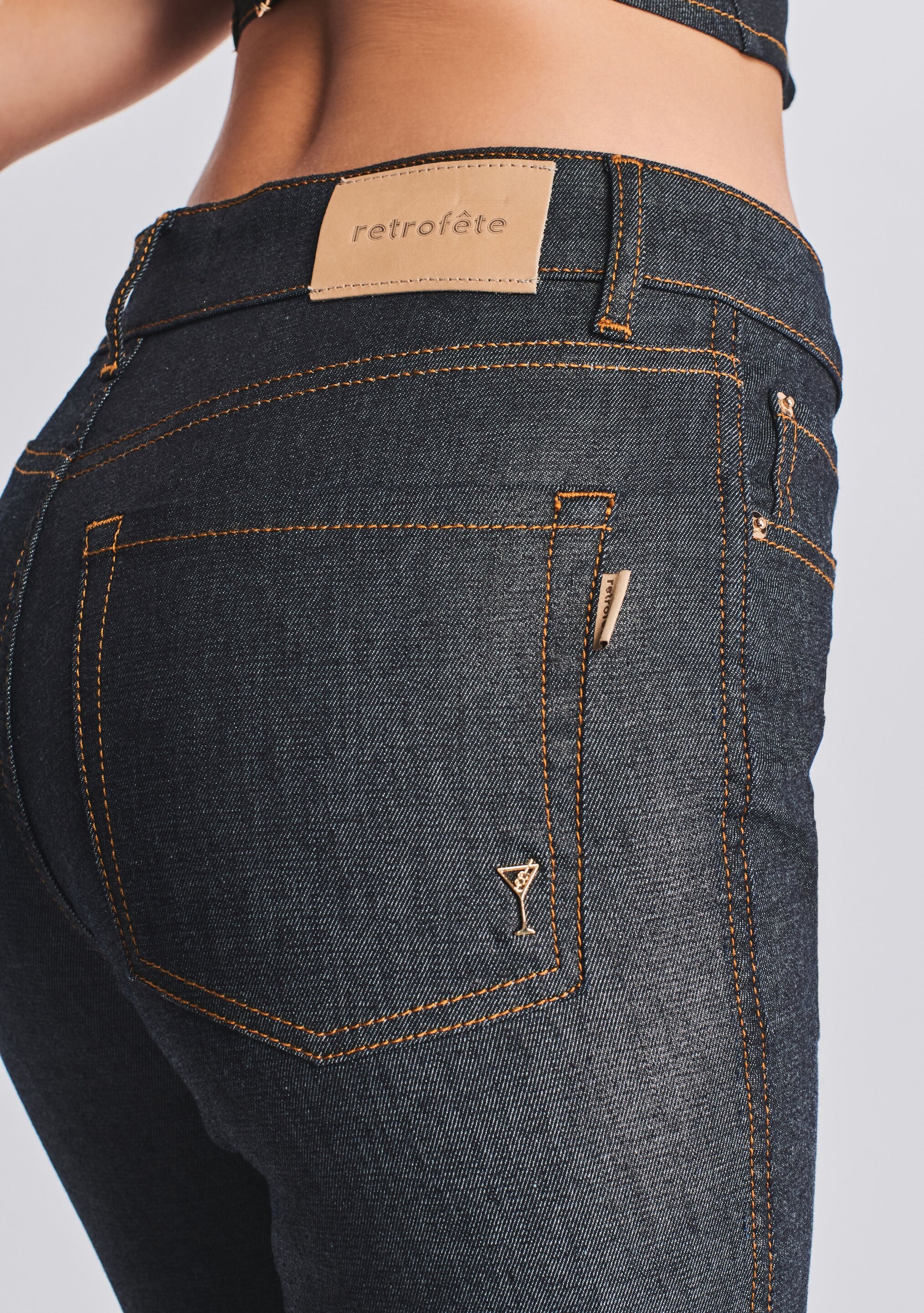 Moore Mid Rise Flare Jean-Stylulu