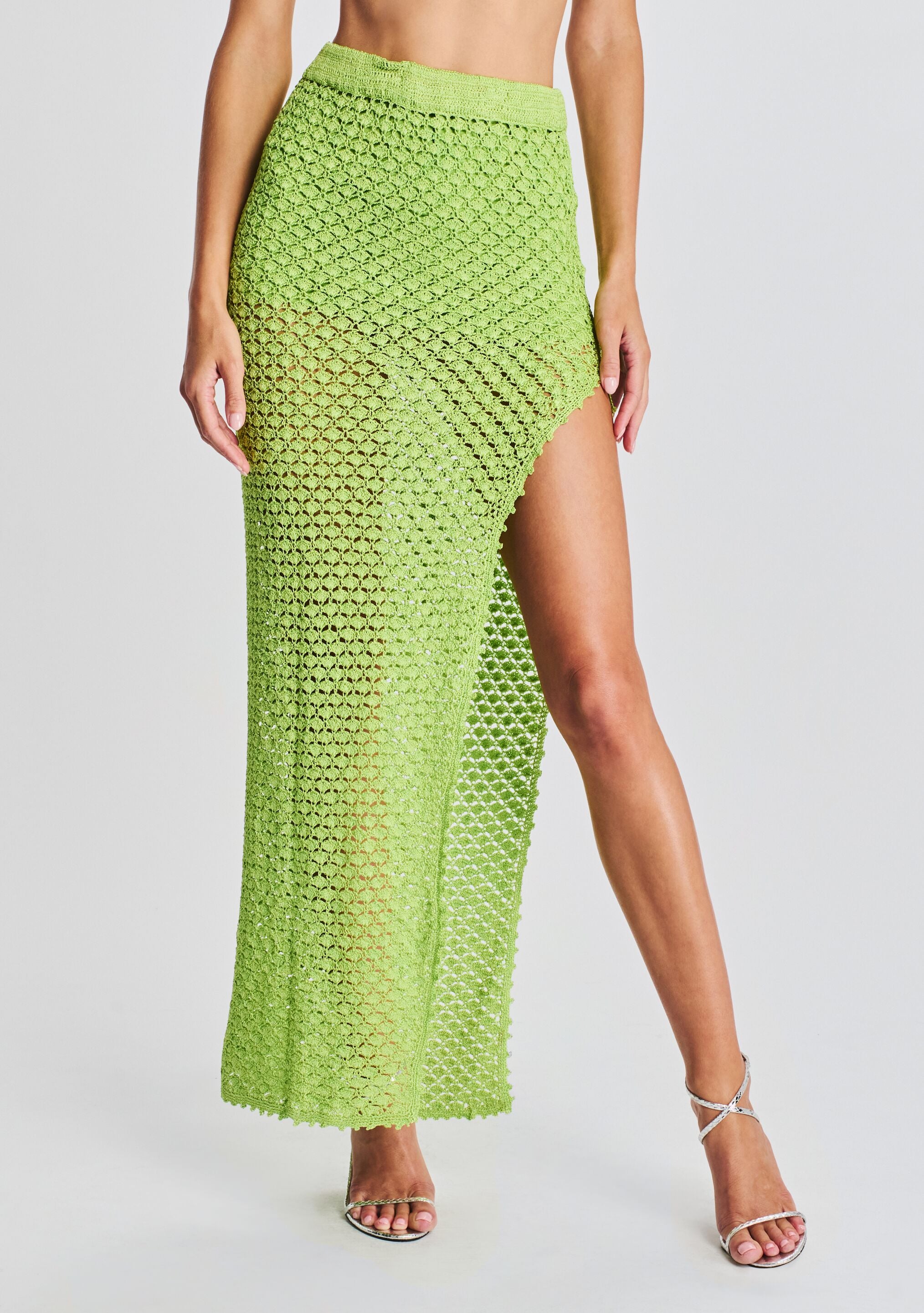 Sandy Crochet Skirt-Stylulu
