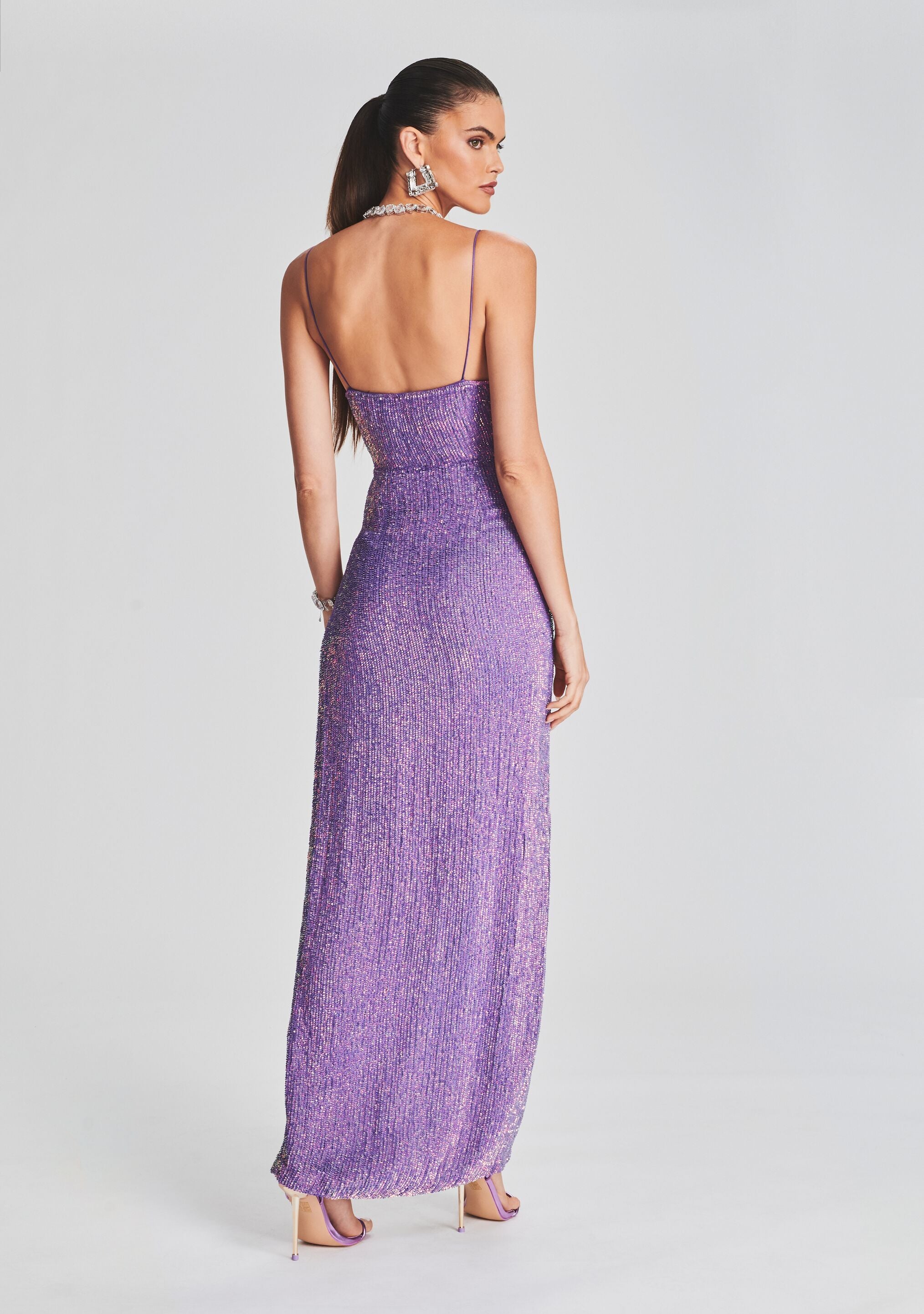 Katya Sequin Dress-Stylulu