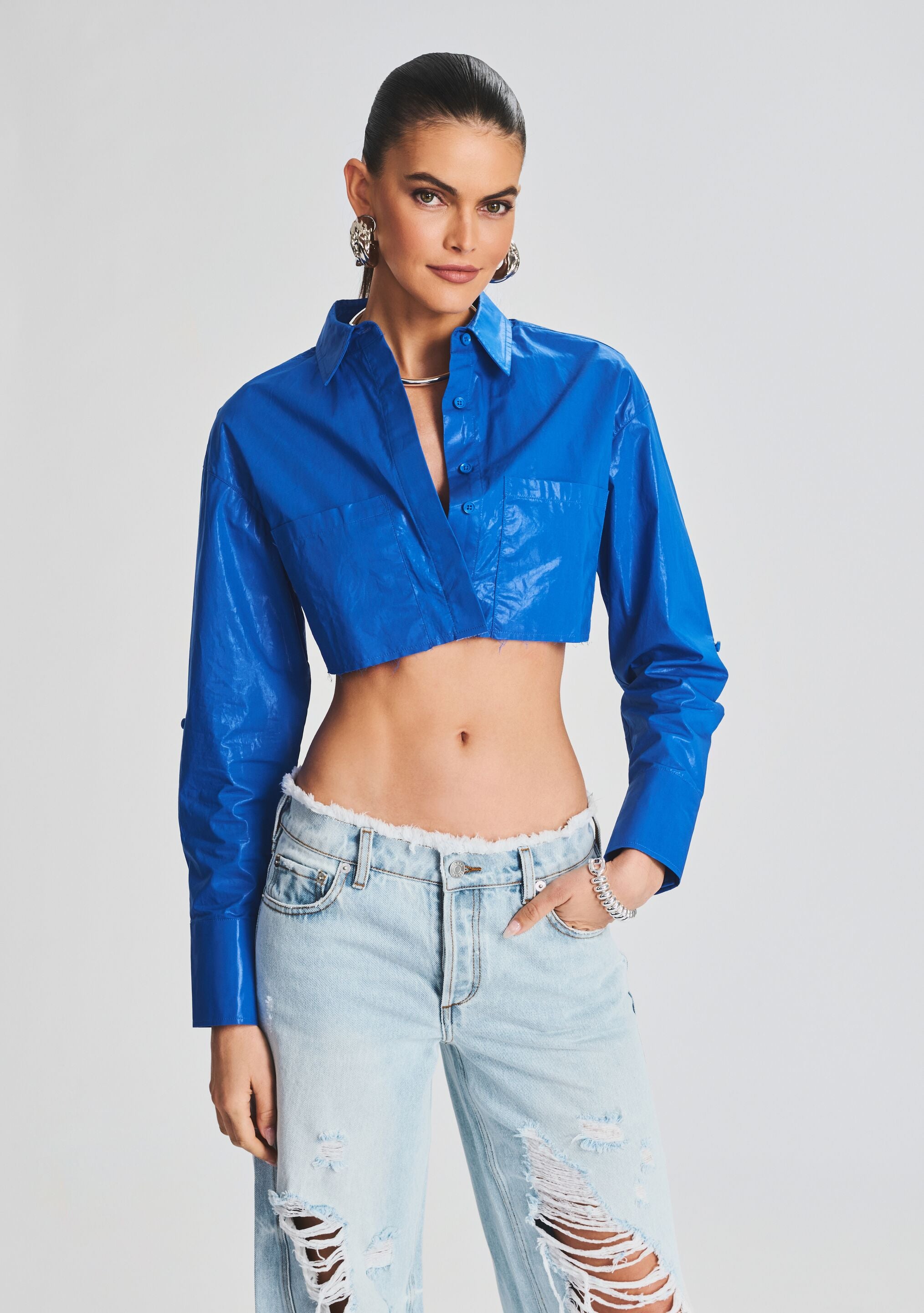 Chi Coated Top-Stylulu