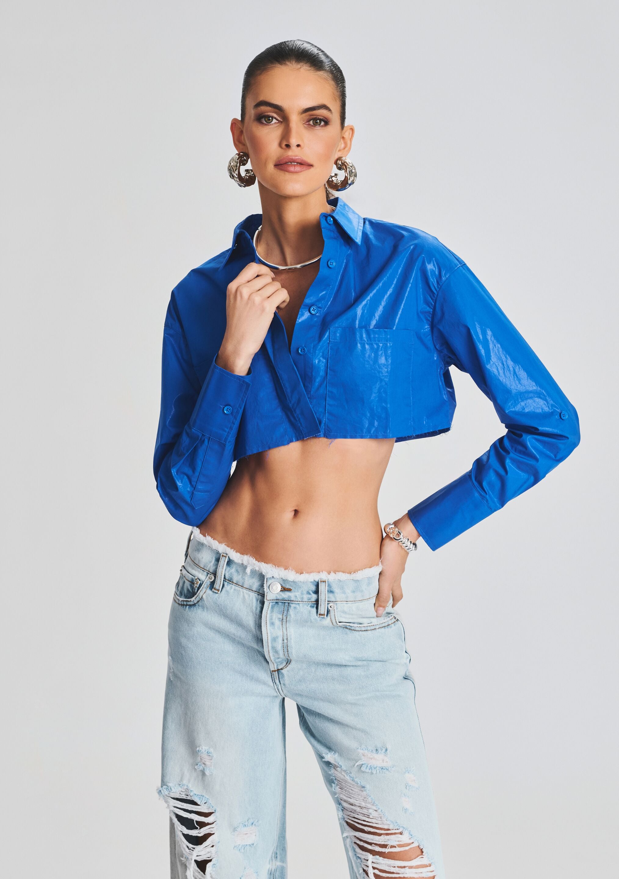 Chi Coated Top-Stylulu