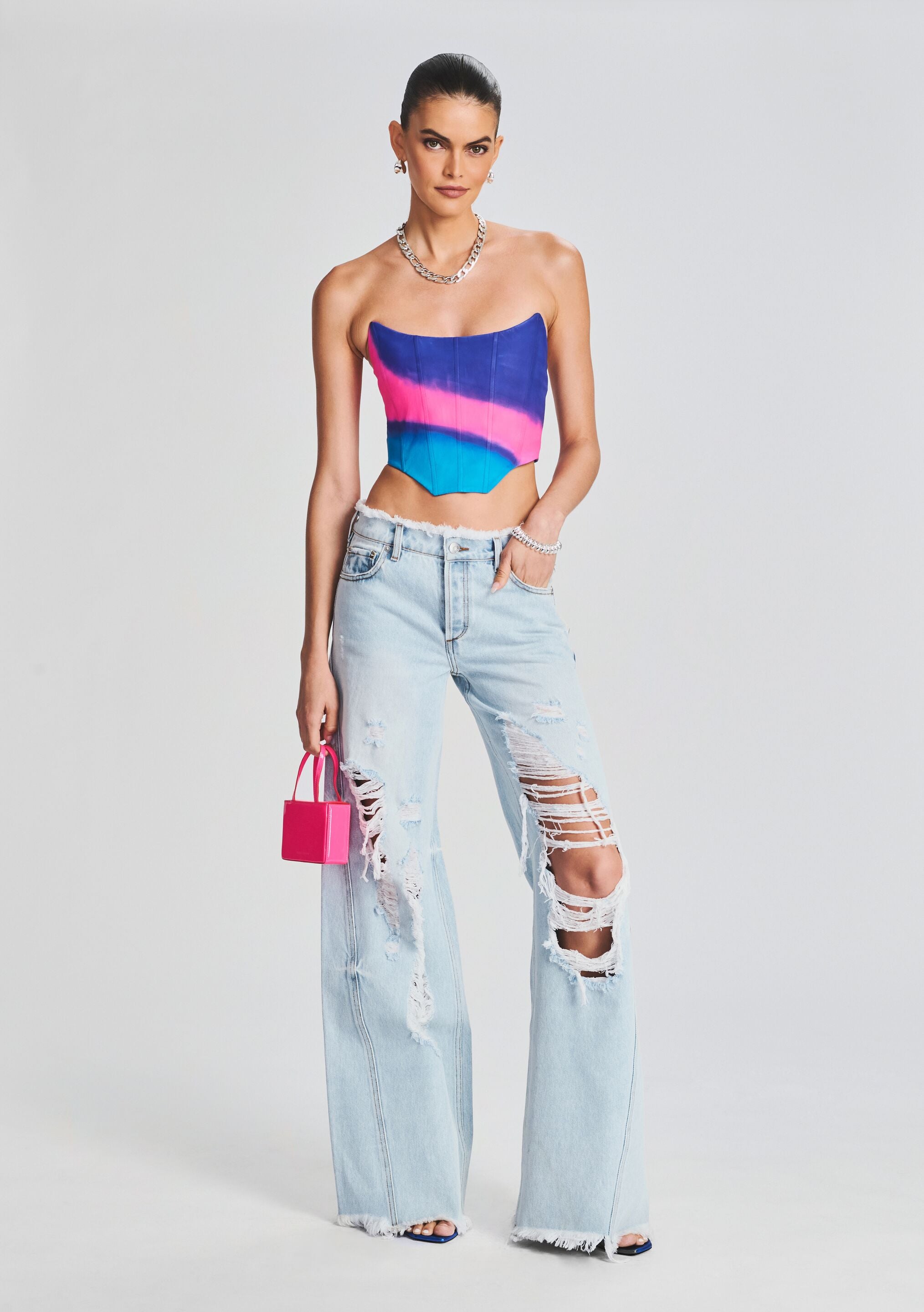 Branca Leather Top-Stylulu