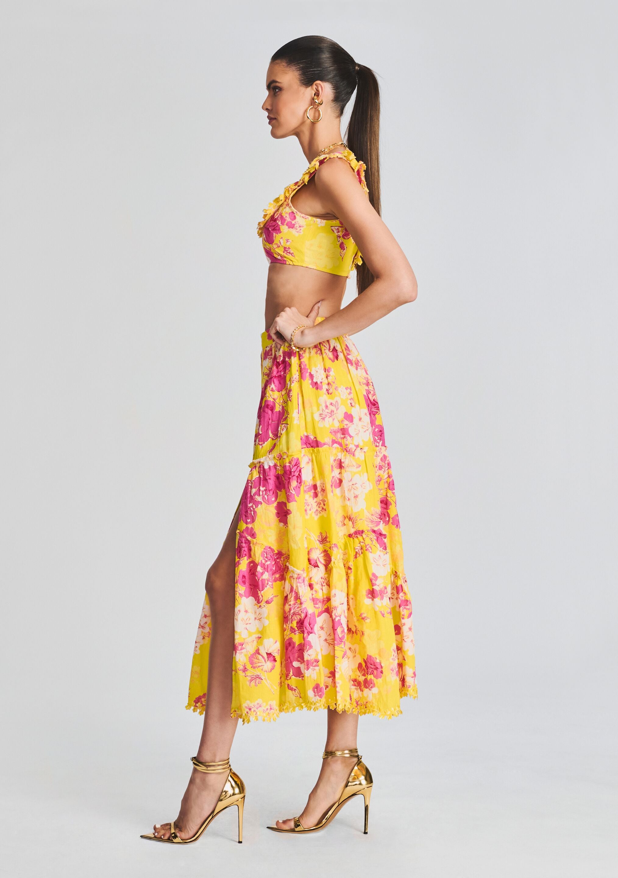 Auril Maxi Skirt-Stylulu