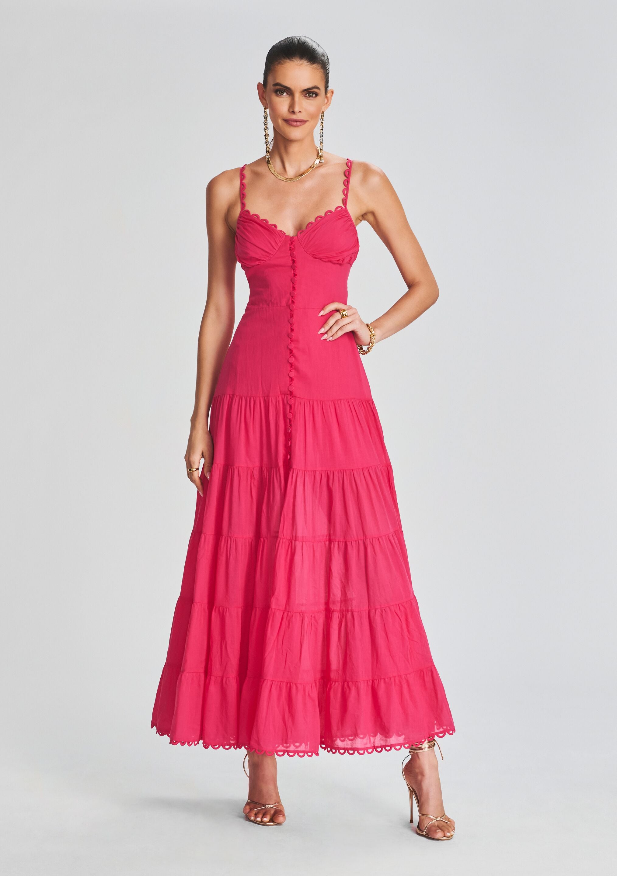Melia Long Dress-Stylulu