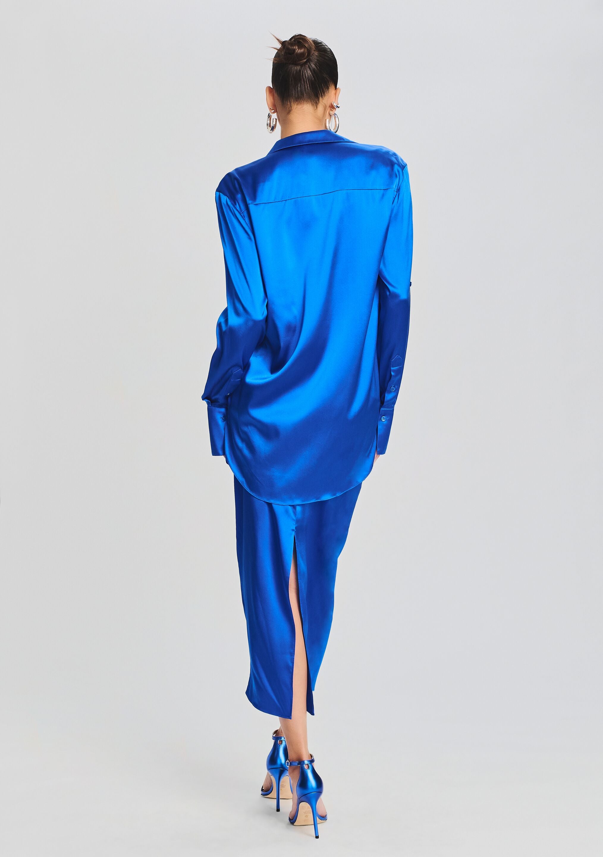Karry Silk Shirt-Stylulu