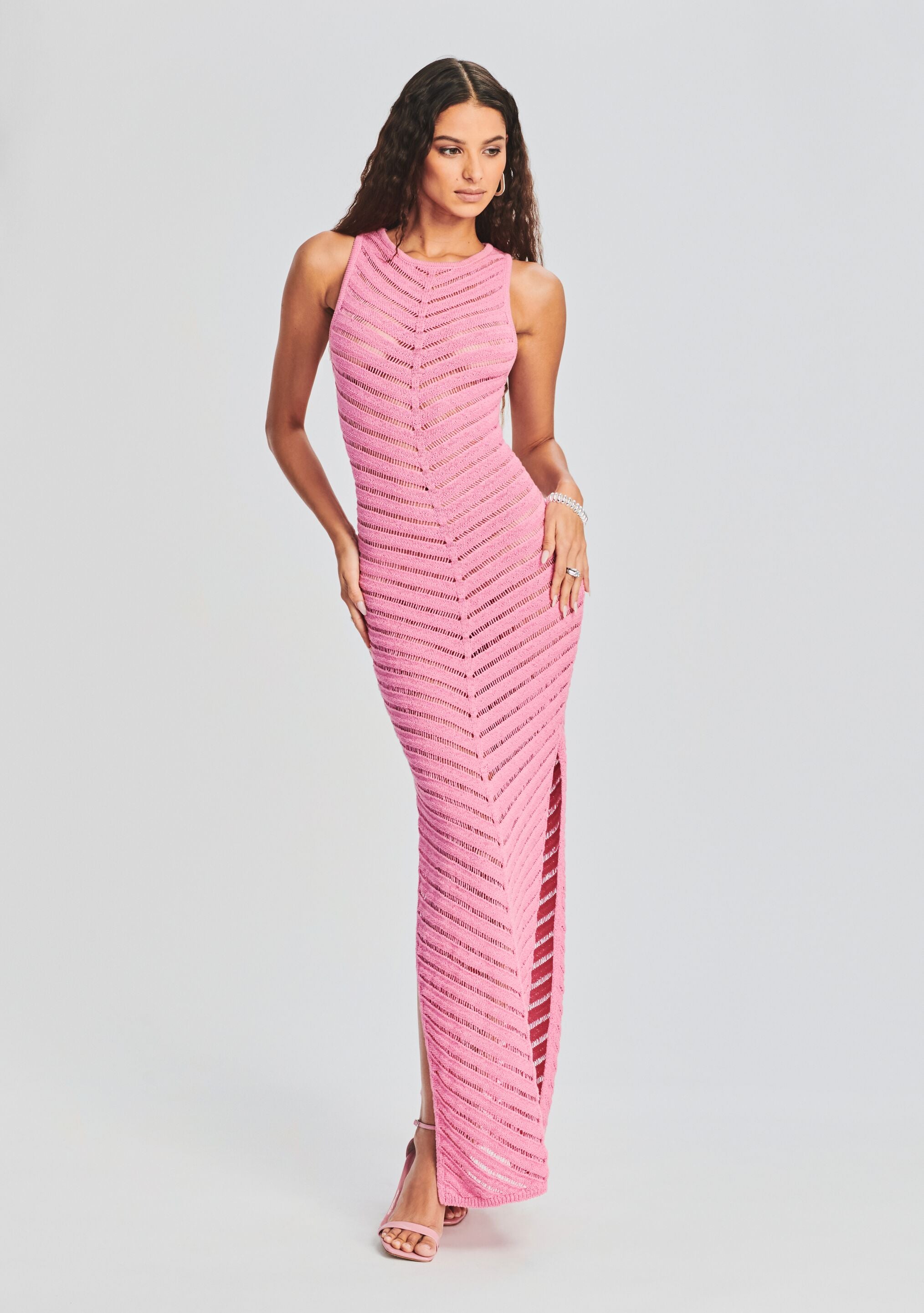 Kate Knit Maxi Dress-Stylulu