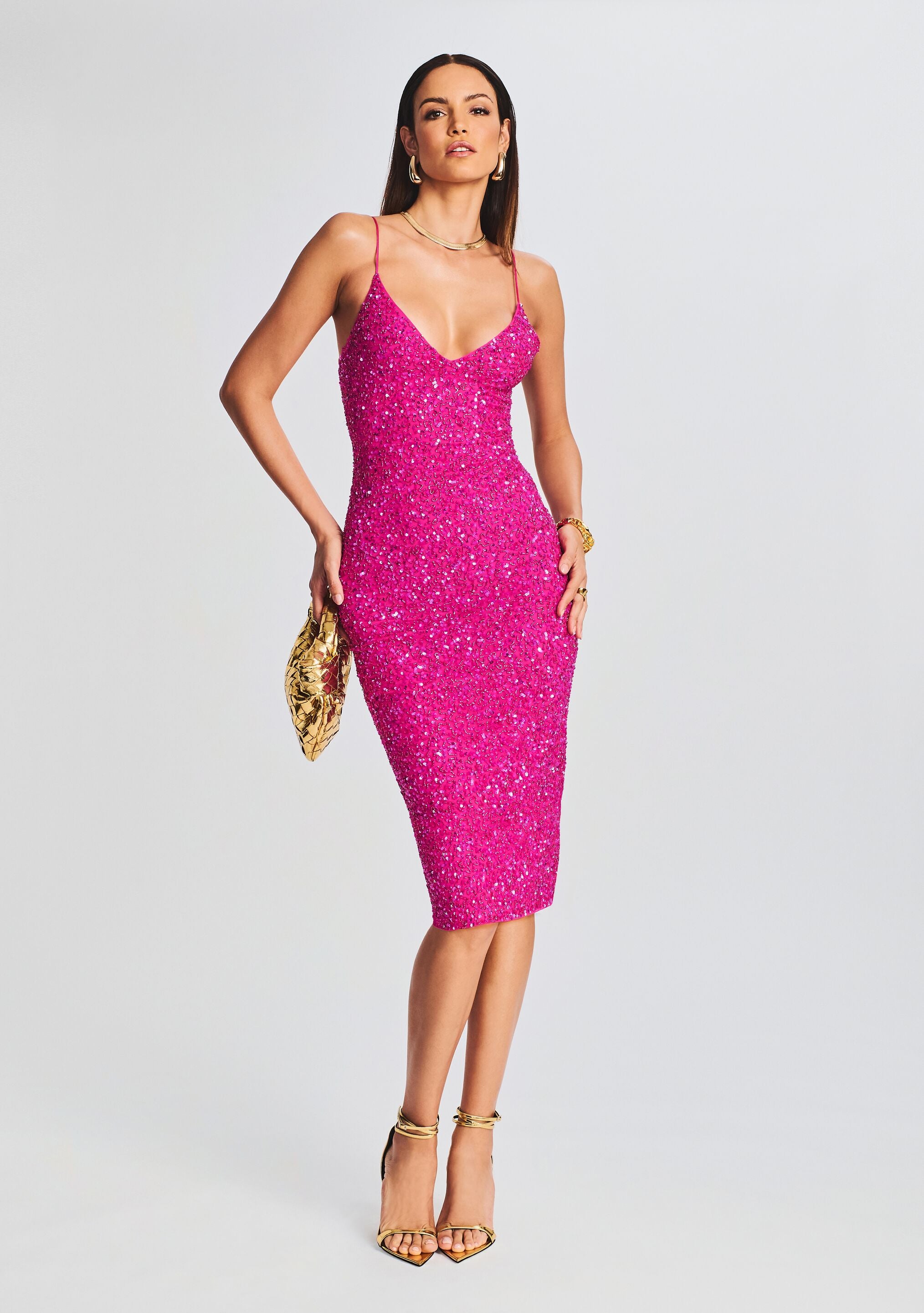 Billie Sequin Dress-Stylulu