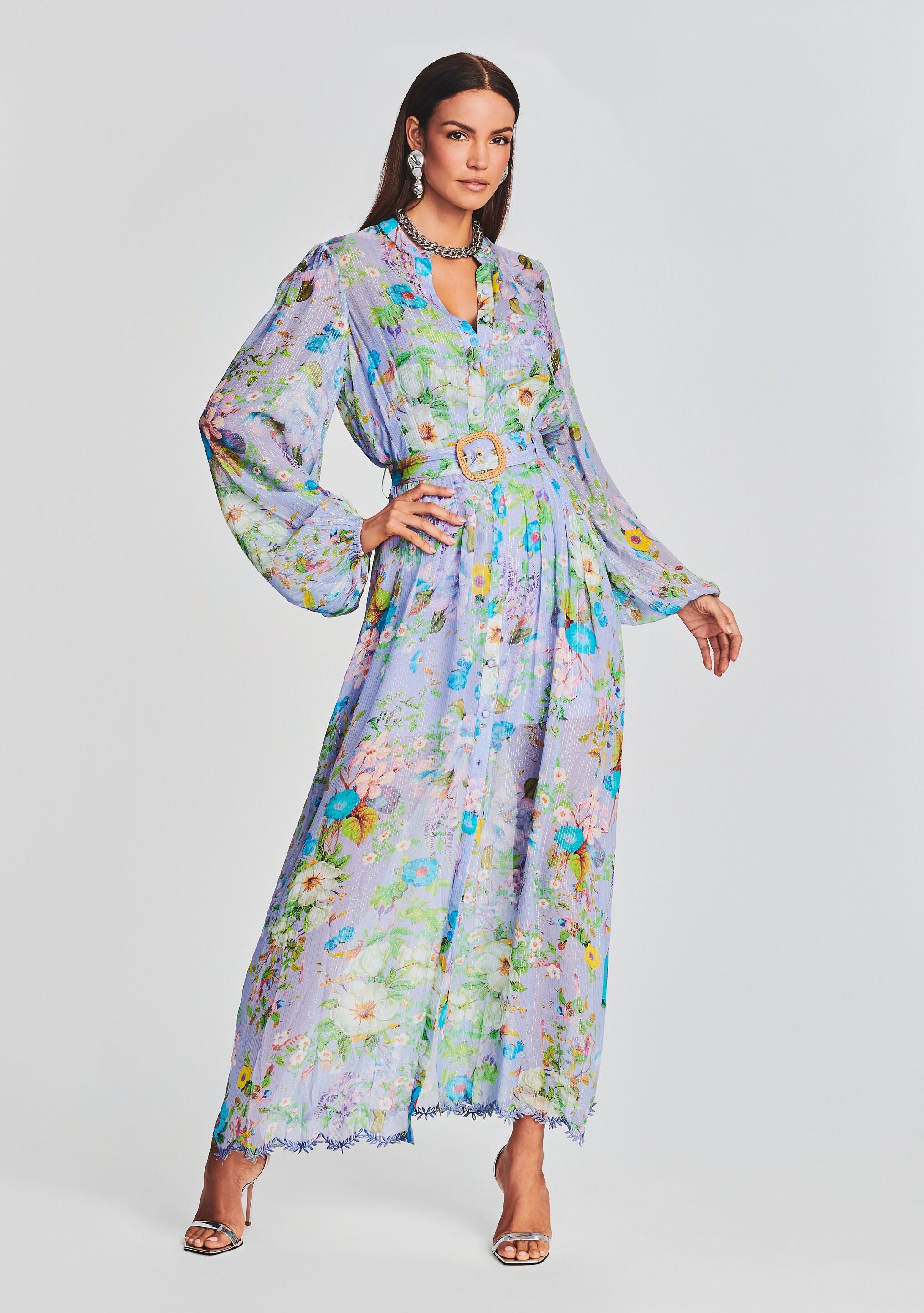 Laya Long Dress-Stylulu