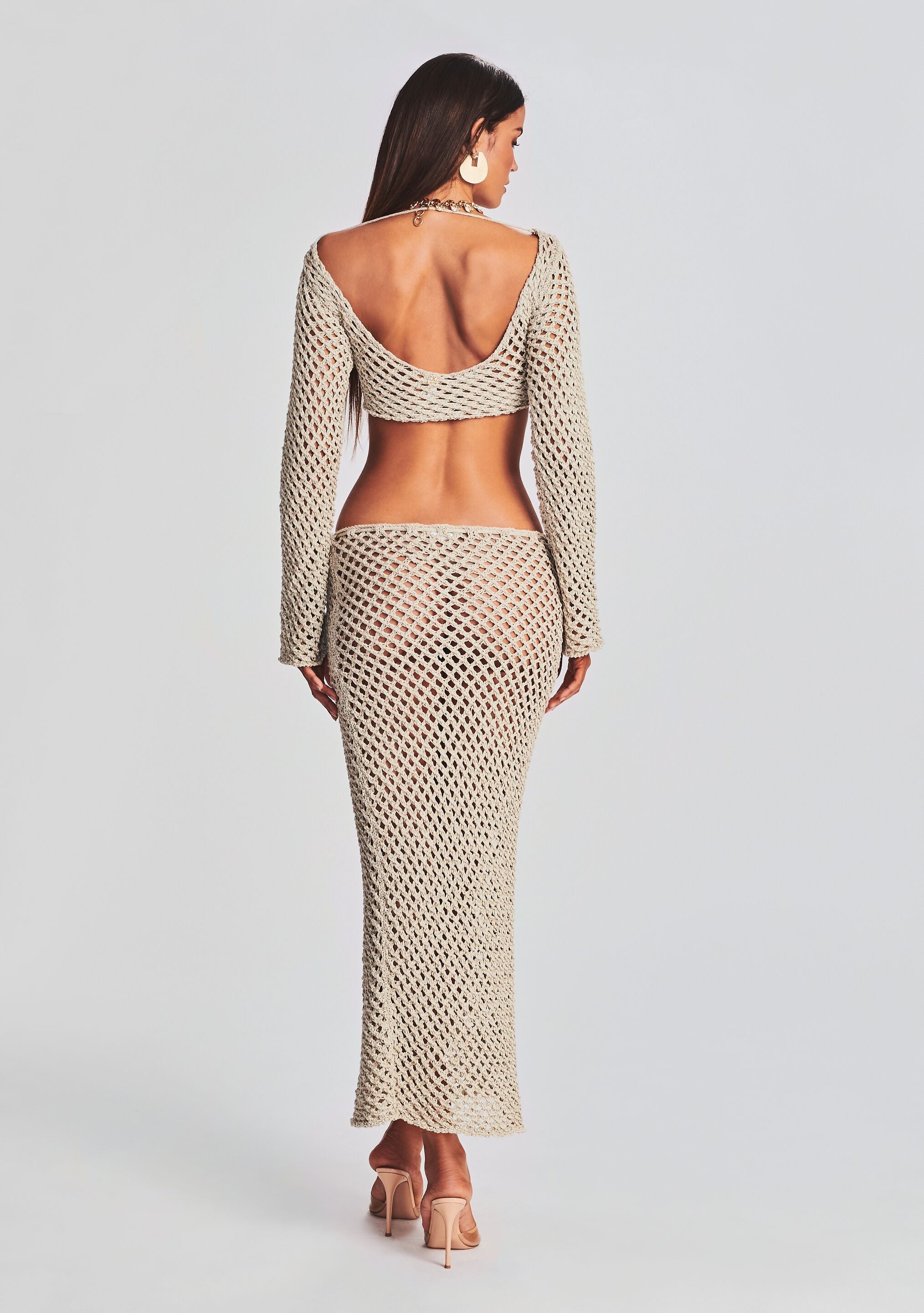 Magen Knitted Skirt-Stylulu