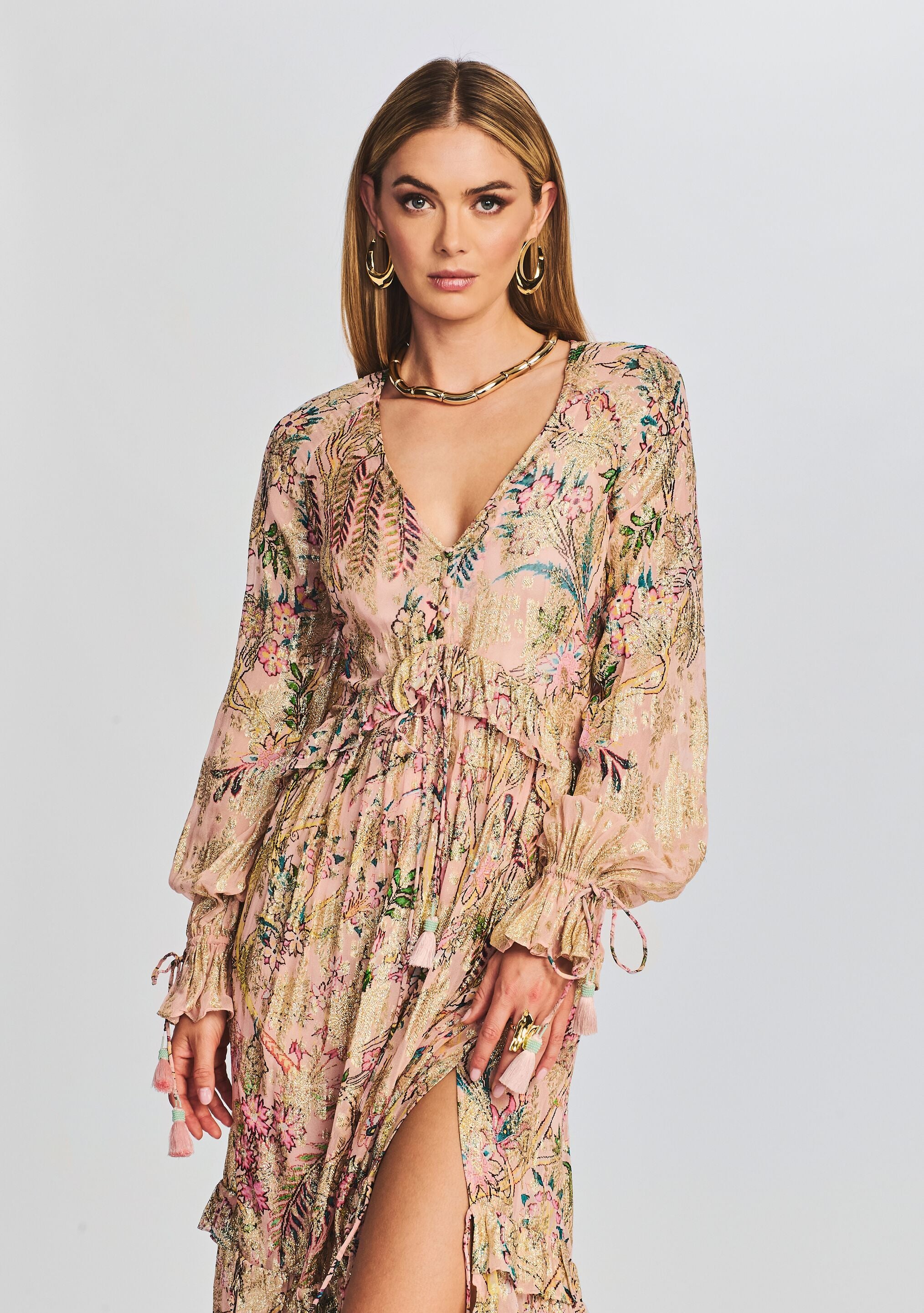 Nila Long Dress-Stylulu