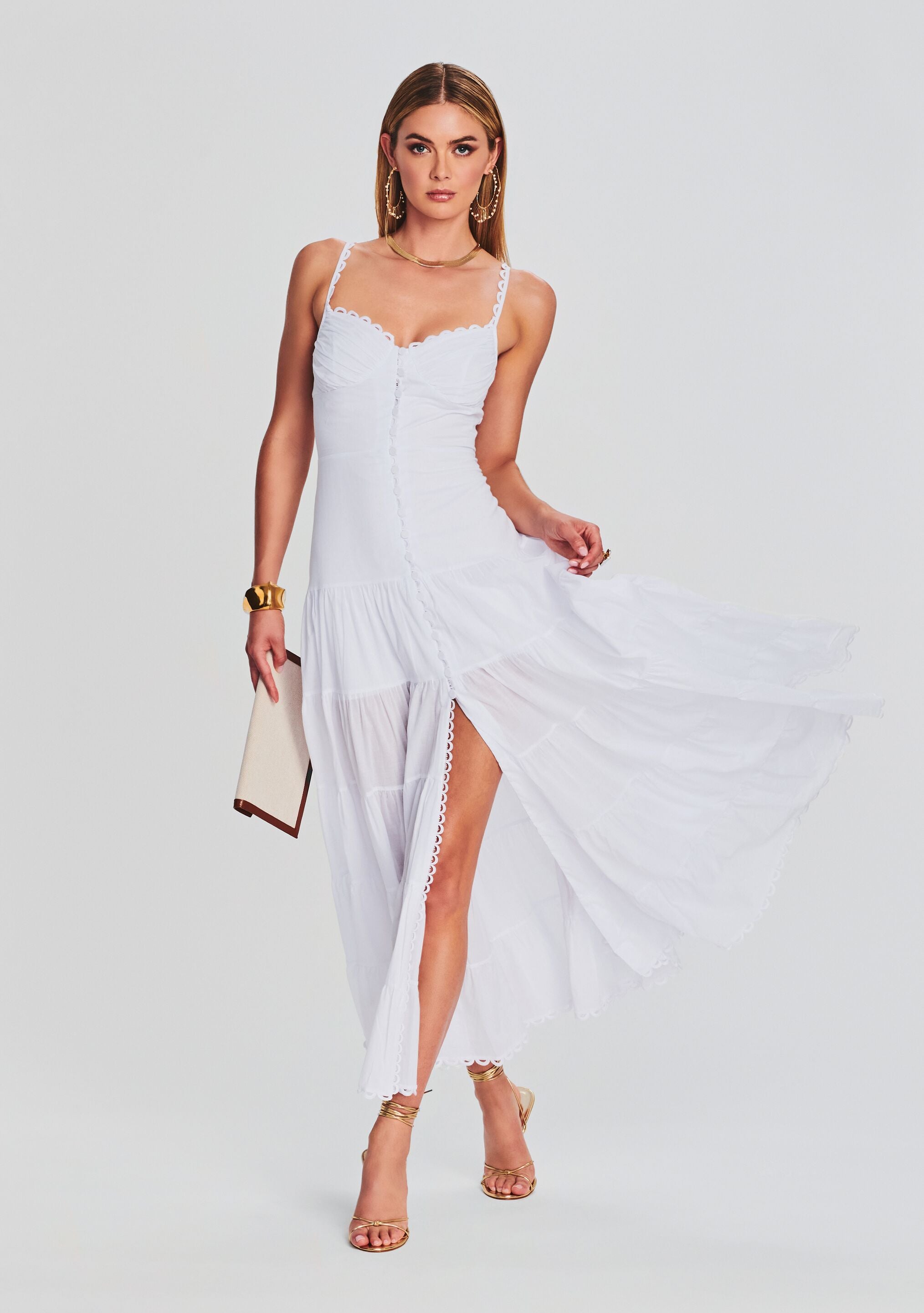 Melia Long Dress-Stylulu