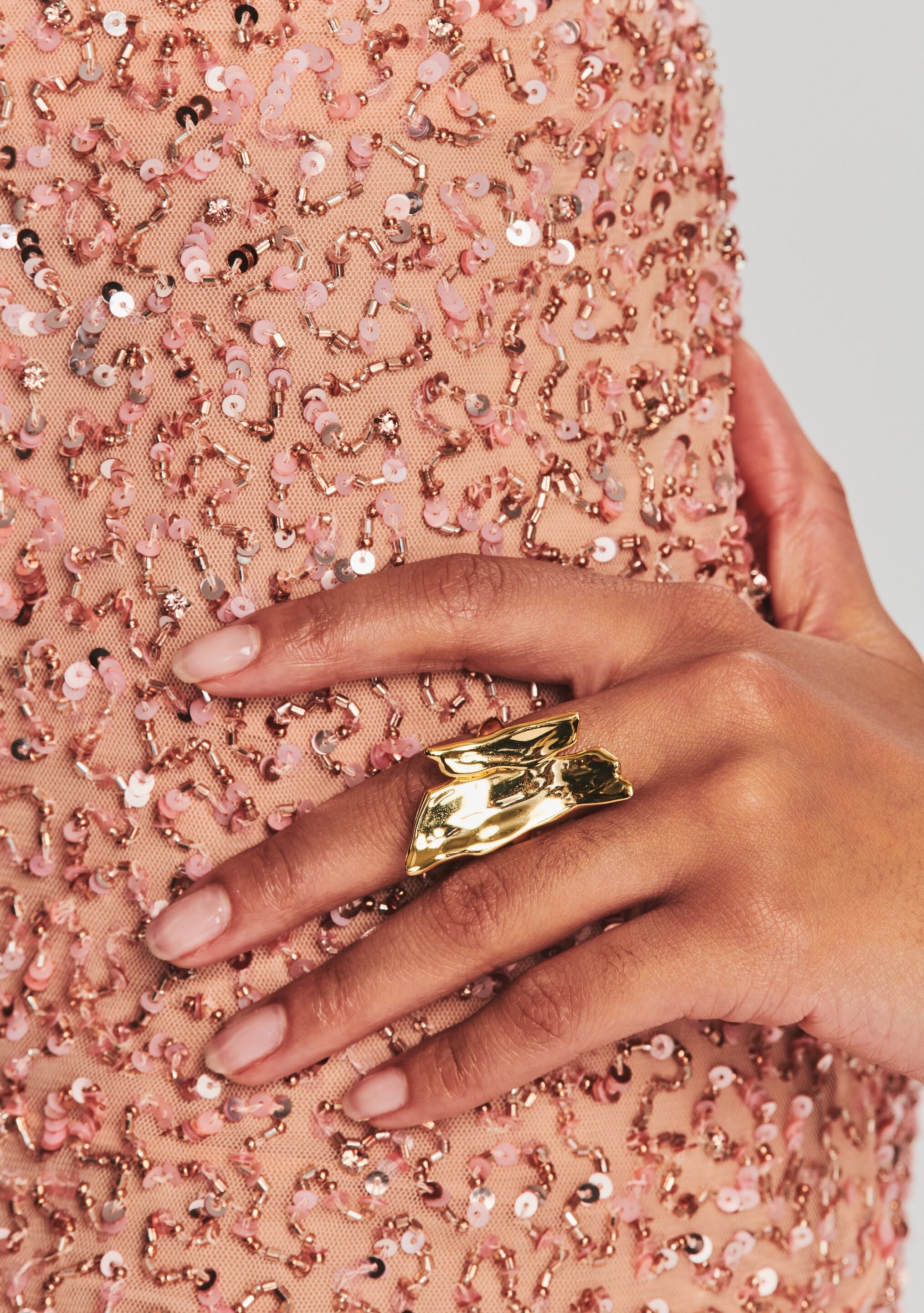 Lowe Sequin Skirt-Stylulu