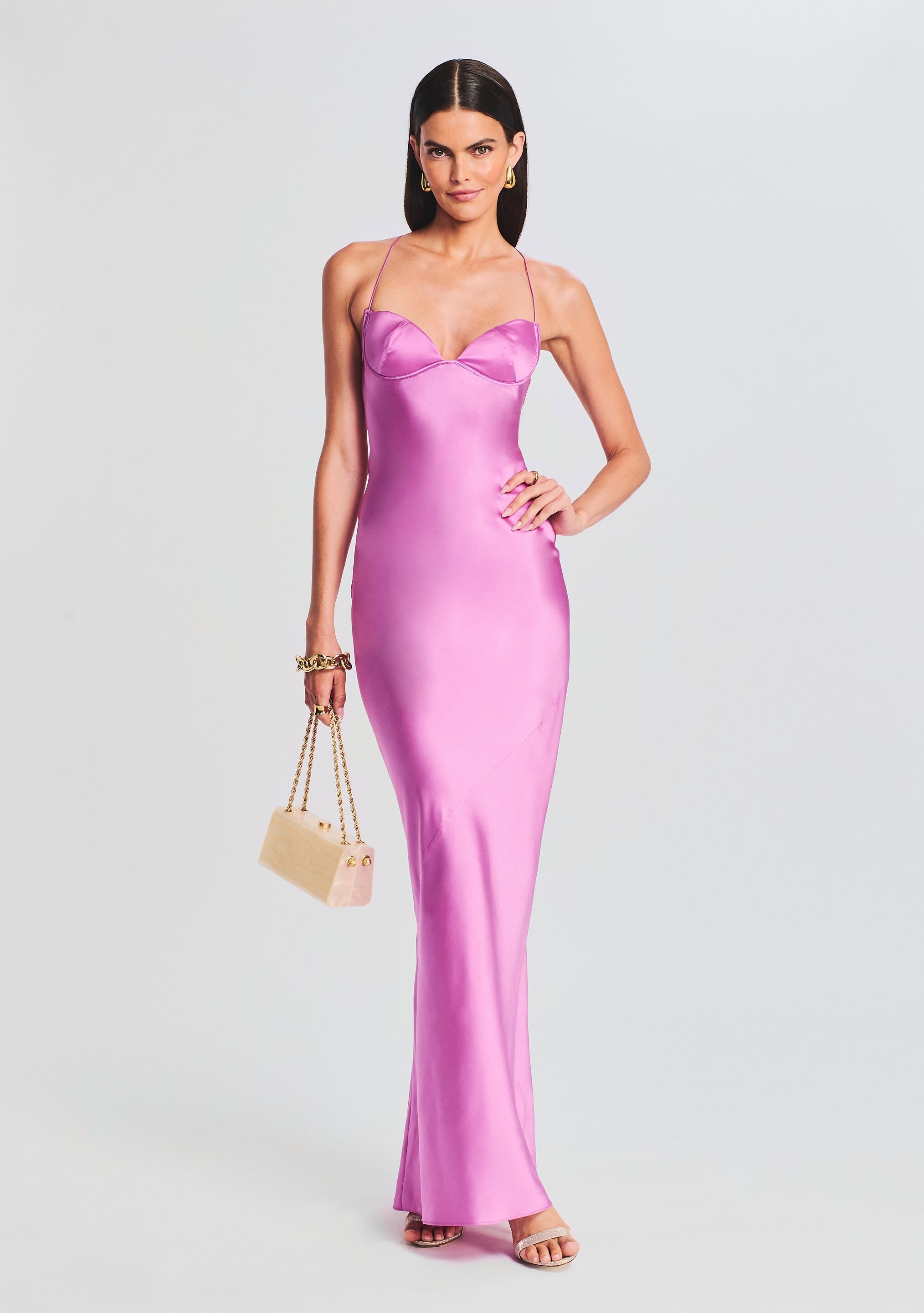 Andie Silk Gown-Stylulu