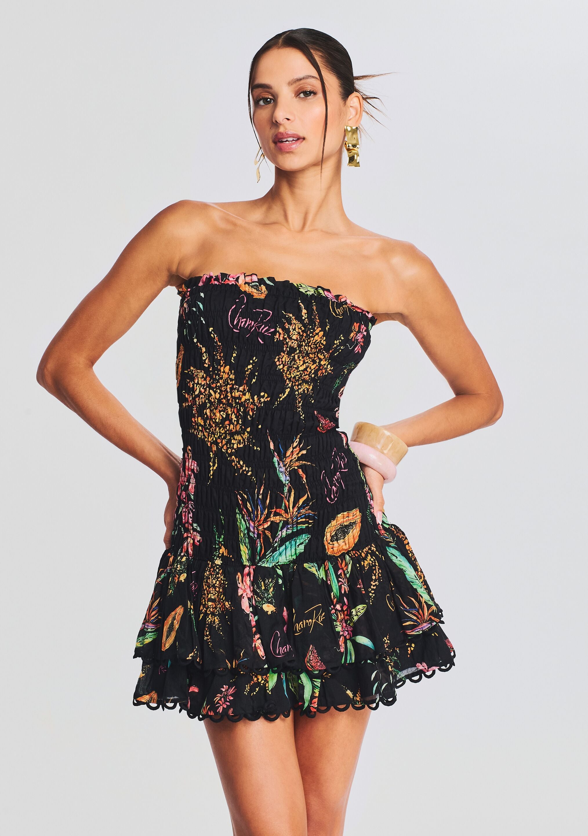 Cusia Short Dress-Stylulu