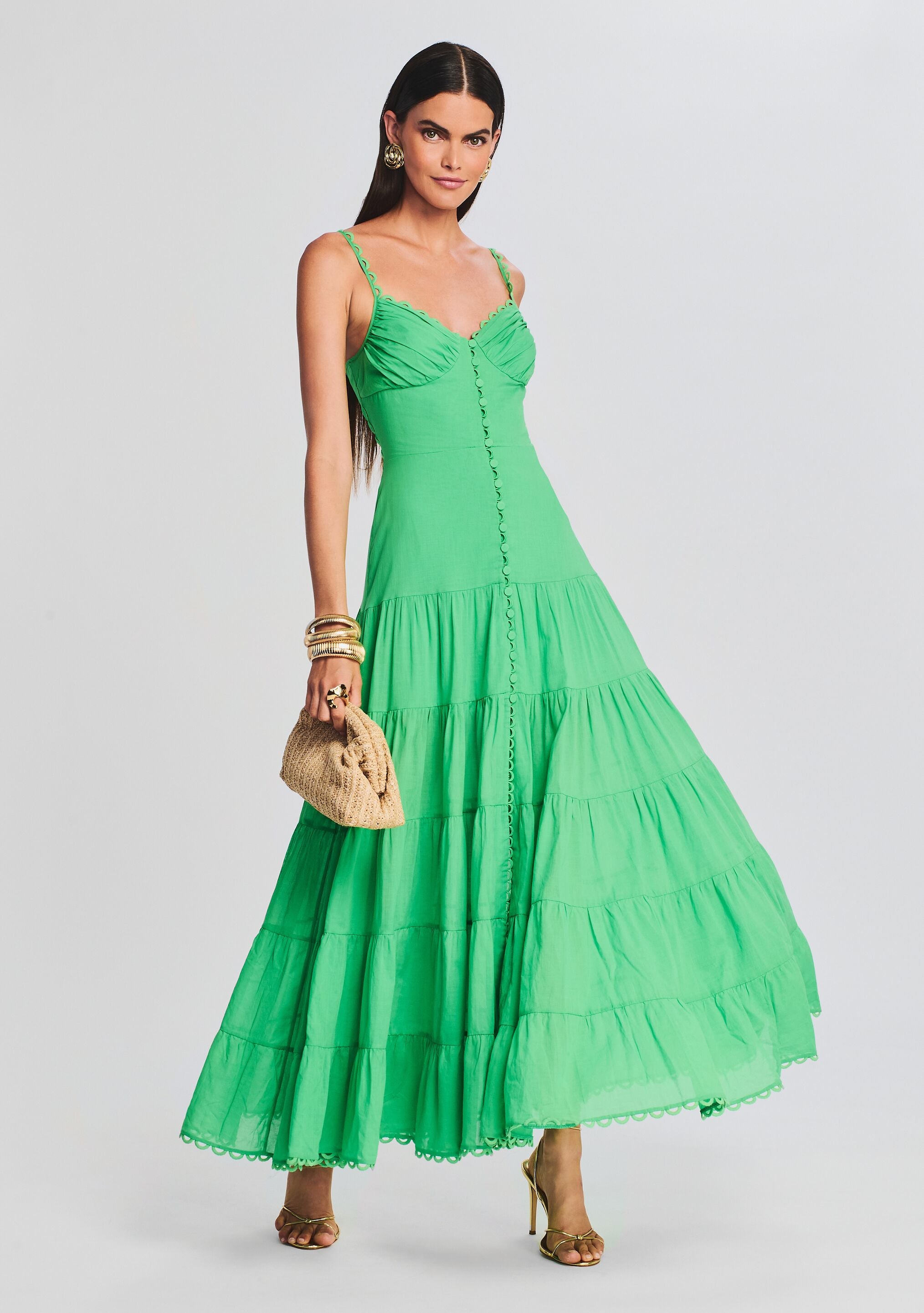 Melia Long Dress-Stylulu