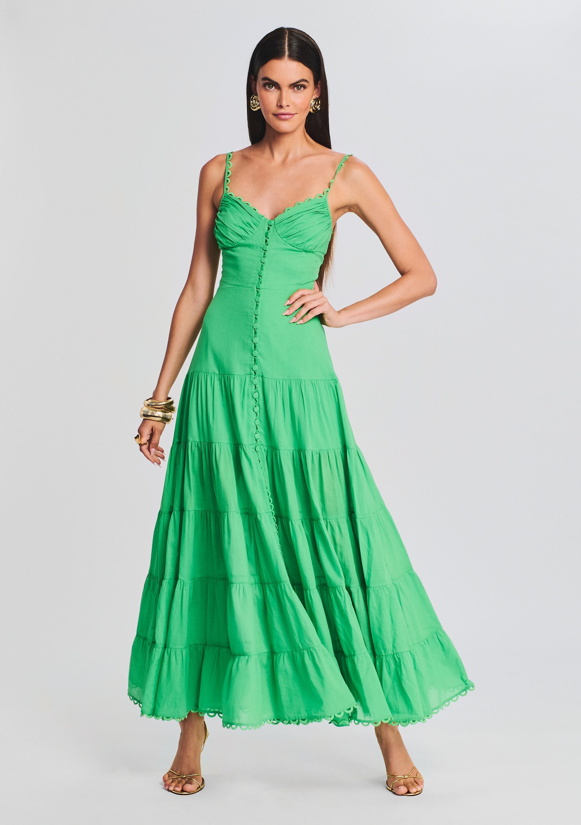 Melia Long Dress-Stylulu