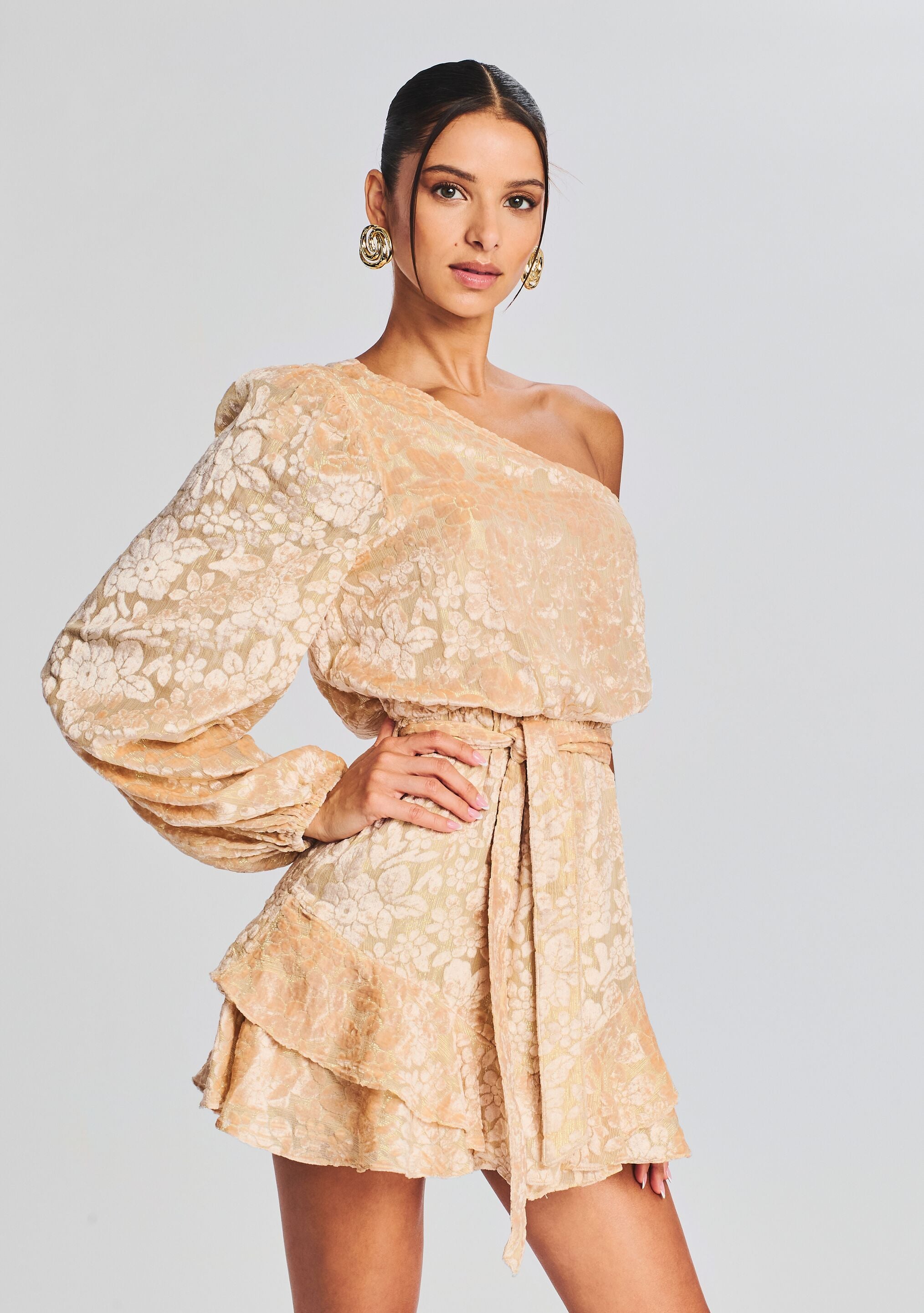 Reha Short Dress-Stylulu