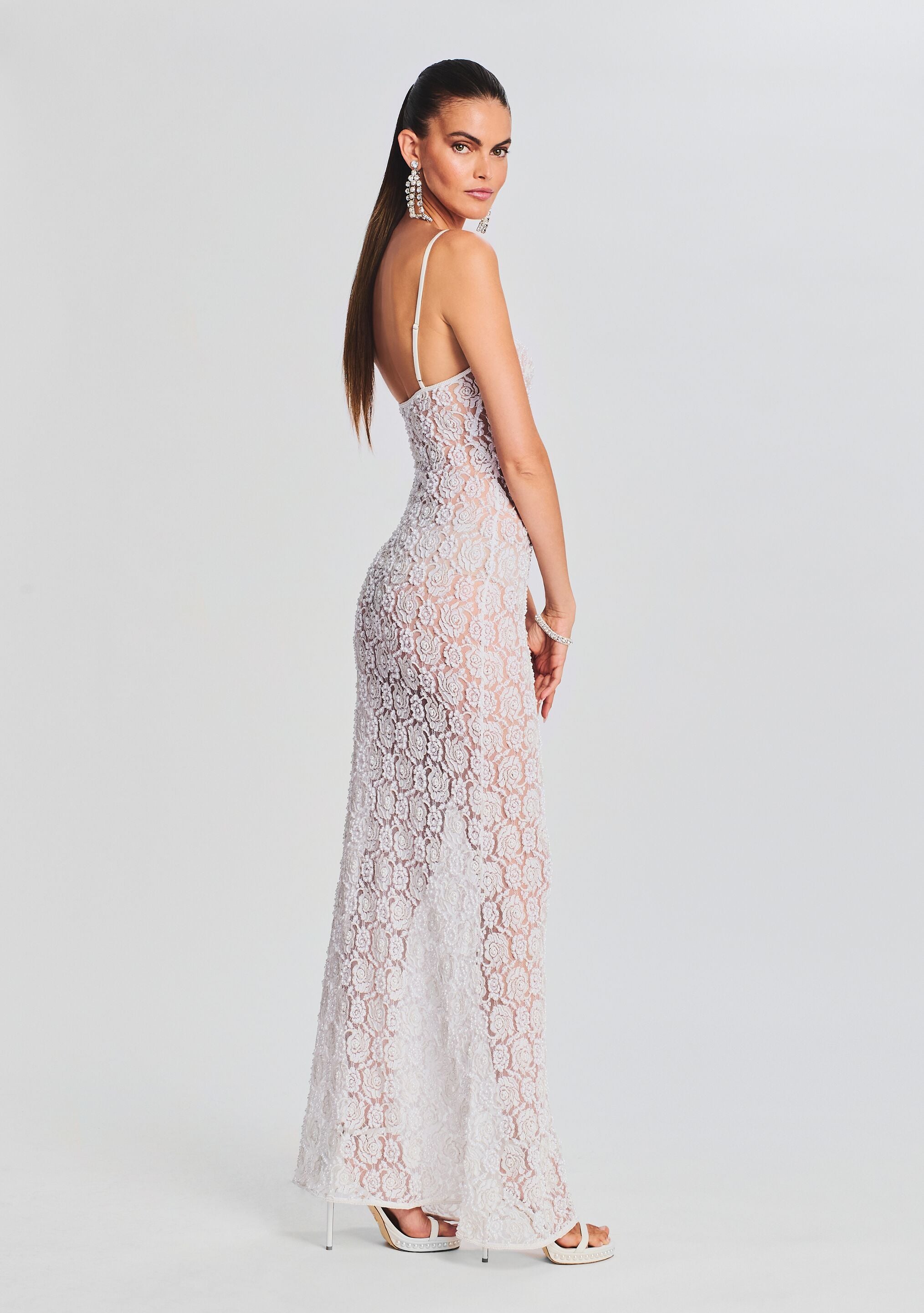 Landy Lace Dress-Stylulu