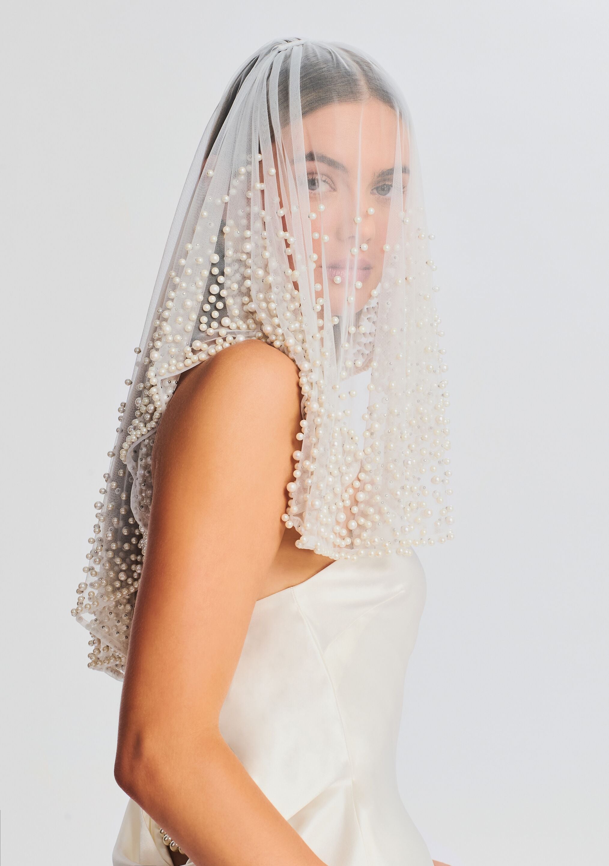 Bridgette Pearl Veil-Stylulu