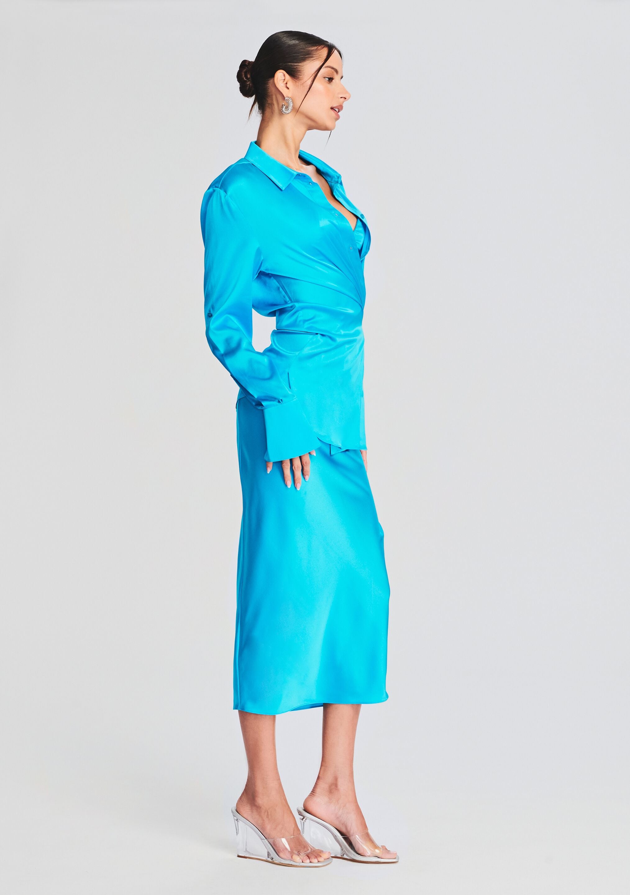 Karry Silk Shirt-Stylulu