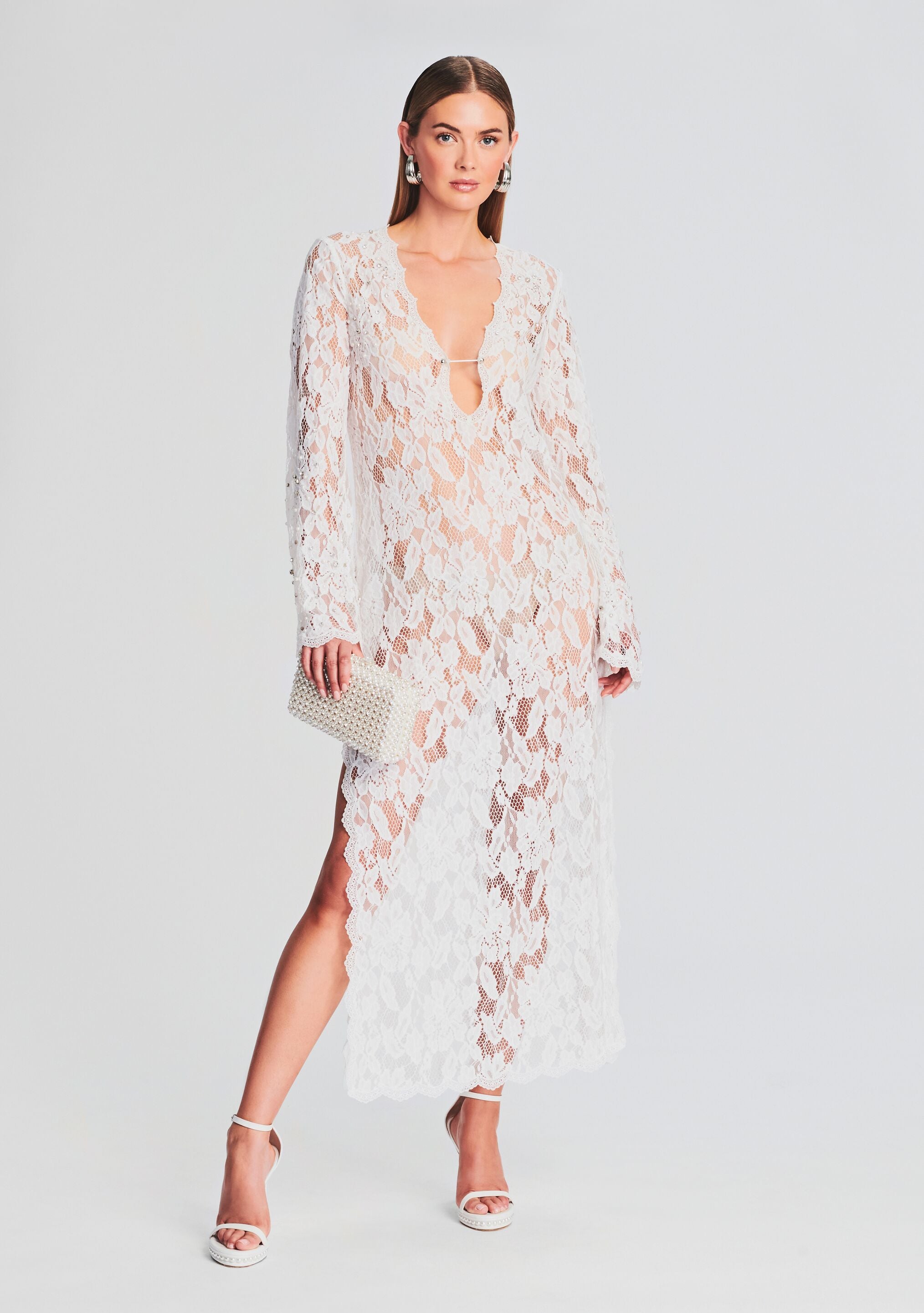 Reet Lace Kaftan-Stylulu