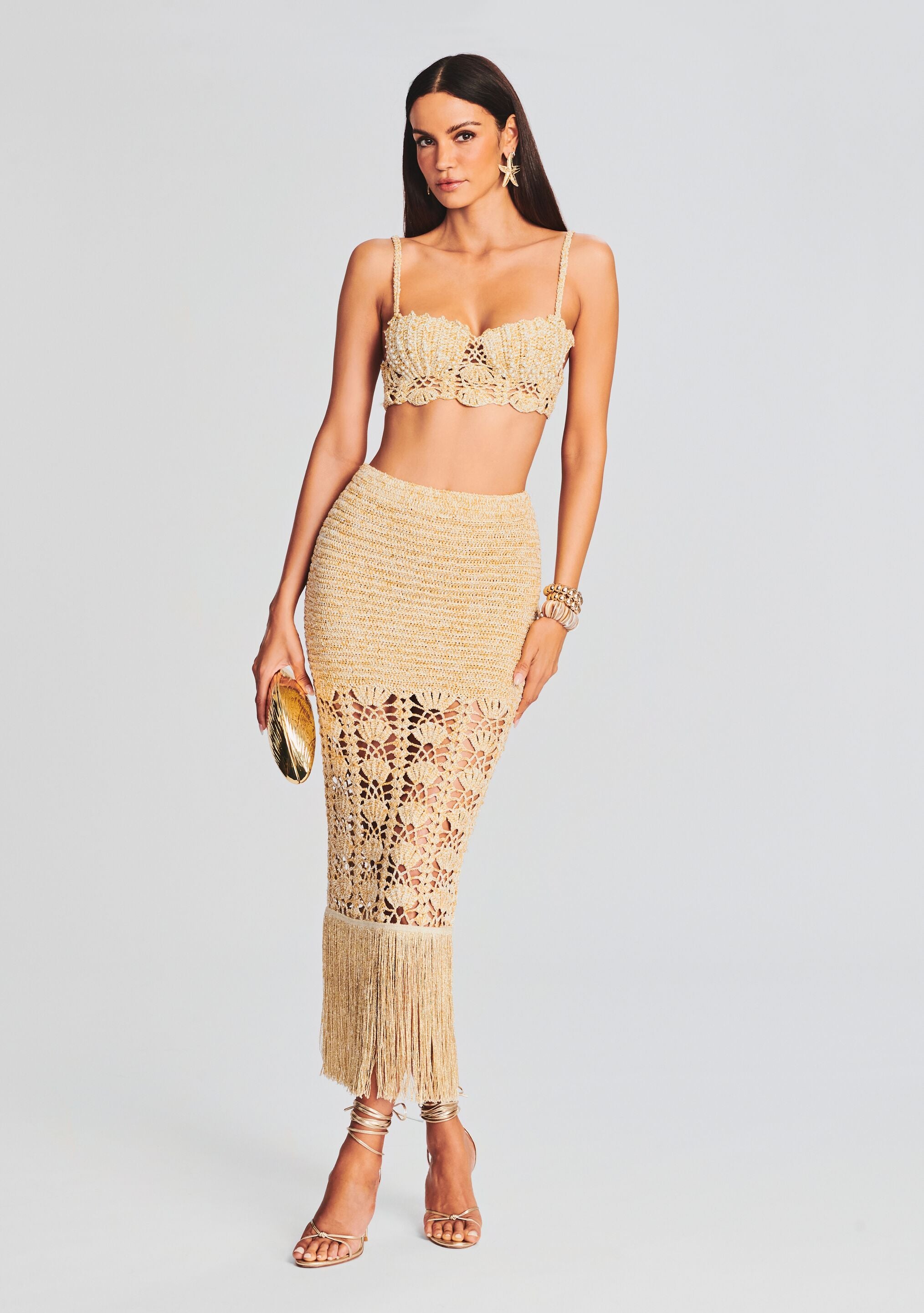 Naida Crochet Skirt-Stylulu