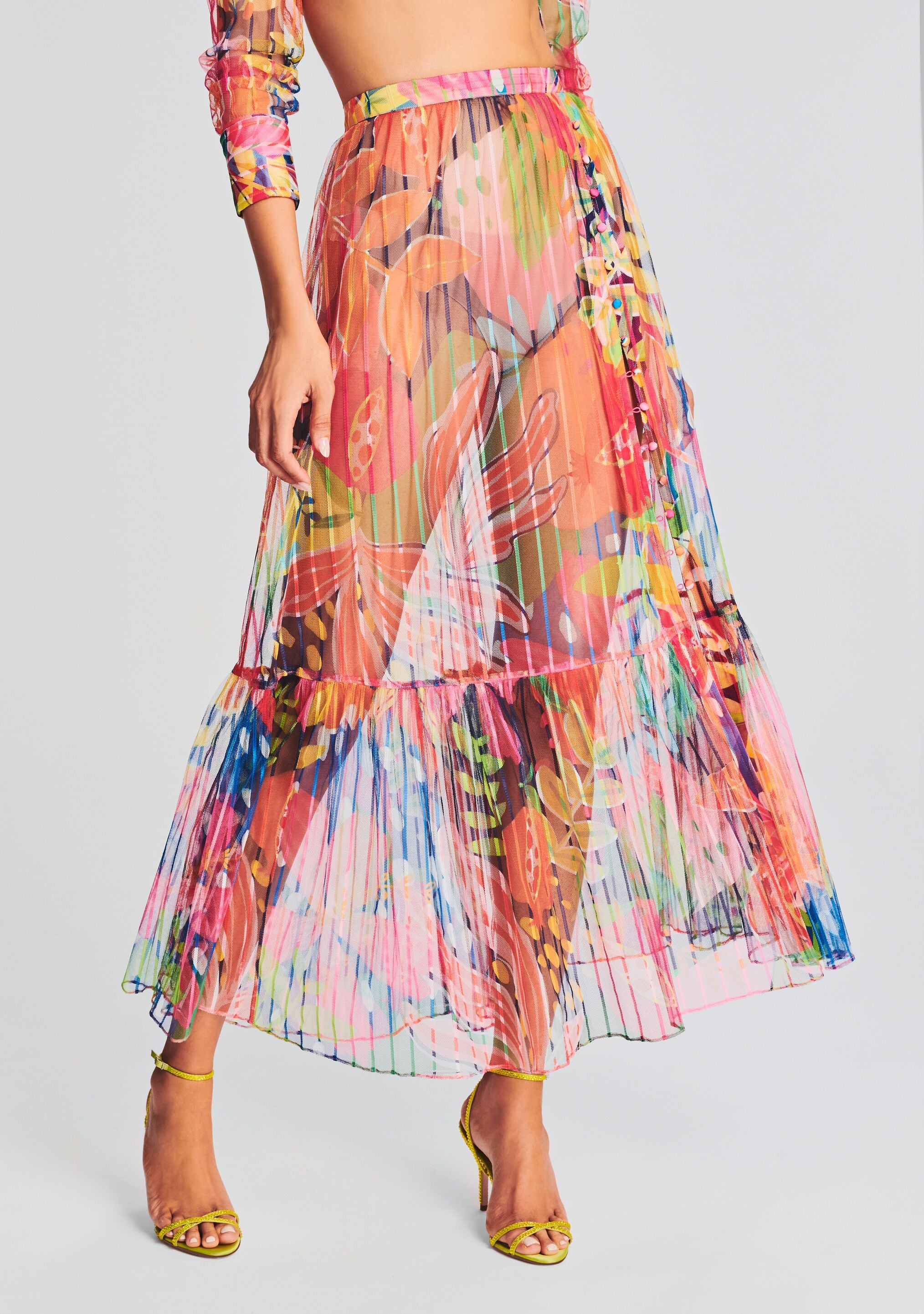 Plum Maxi Skirt-Stylulu