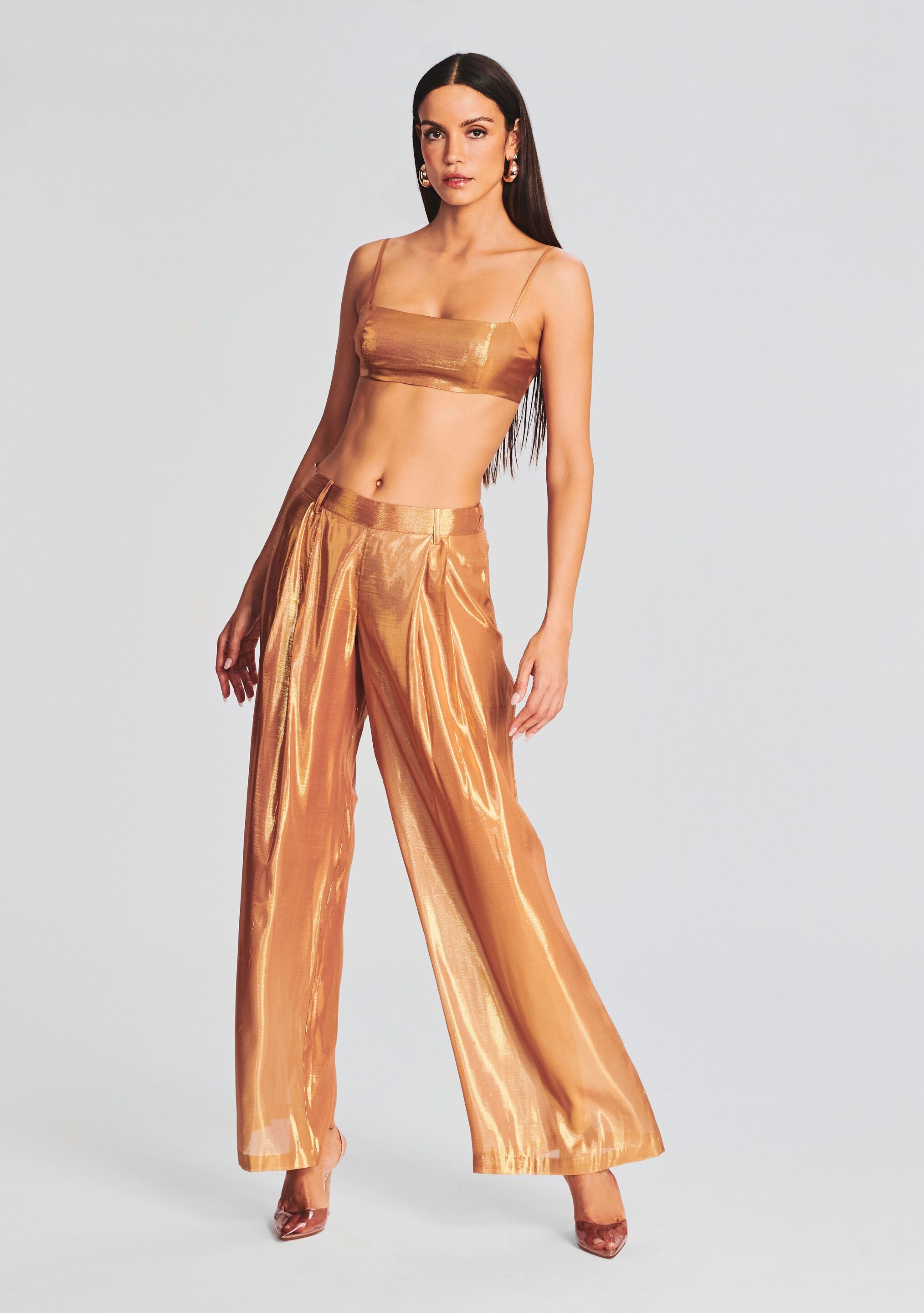 Arista Silk Chiffon Pant-Stylulu
