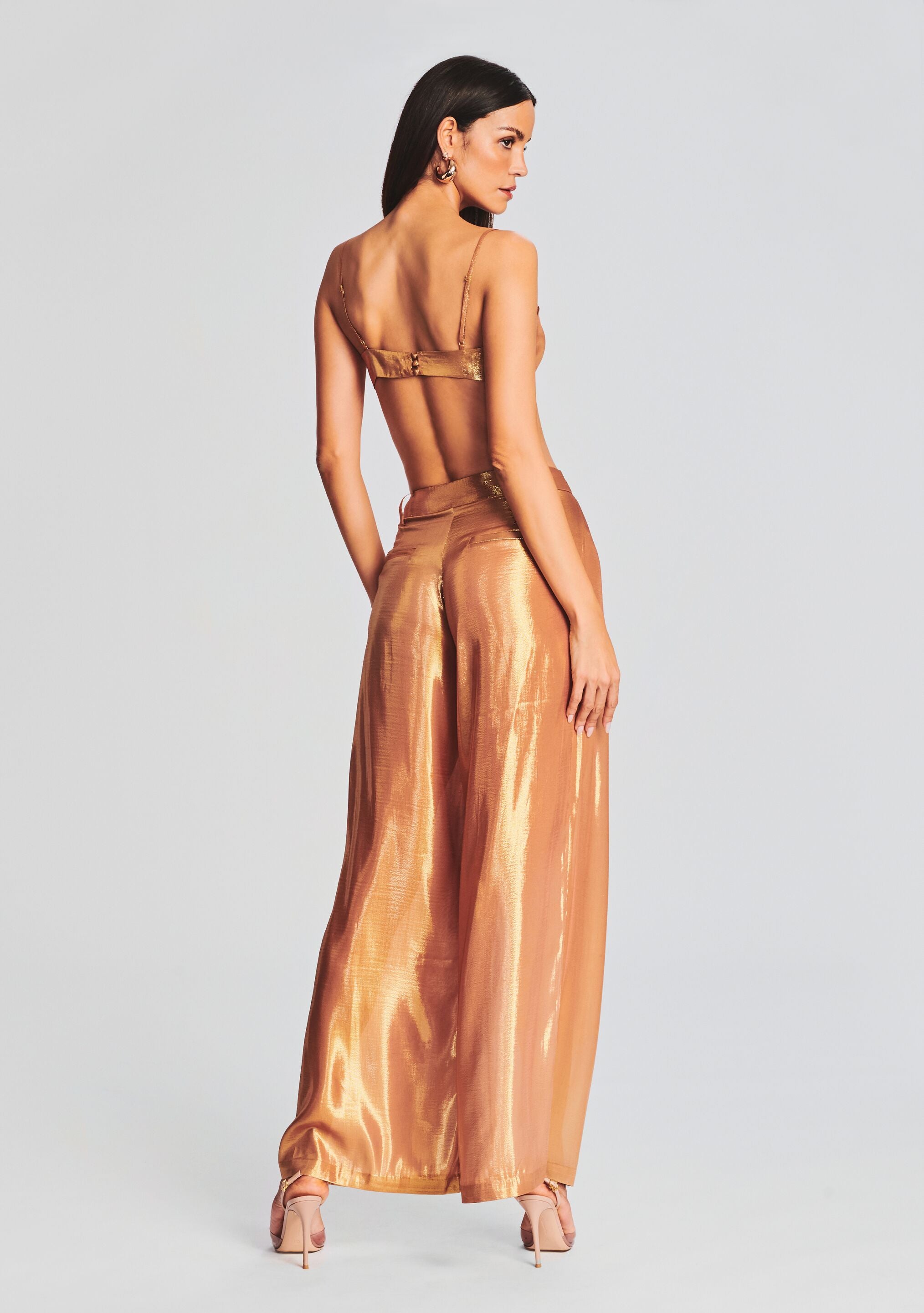 Arista Silk Chiffon Pant-Stylulu