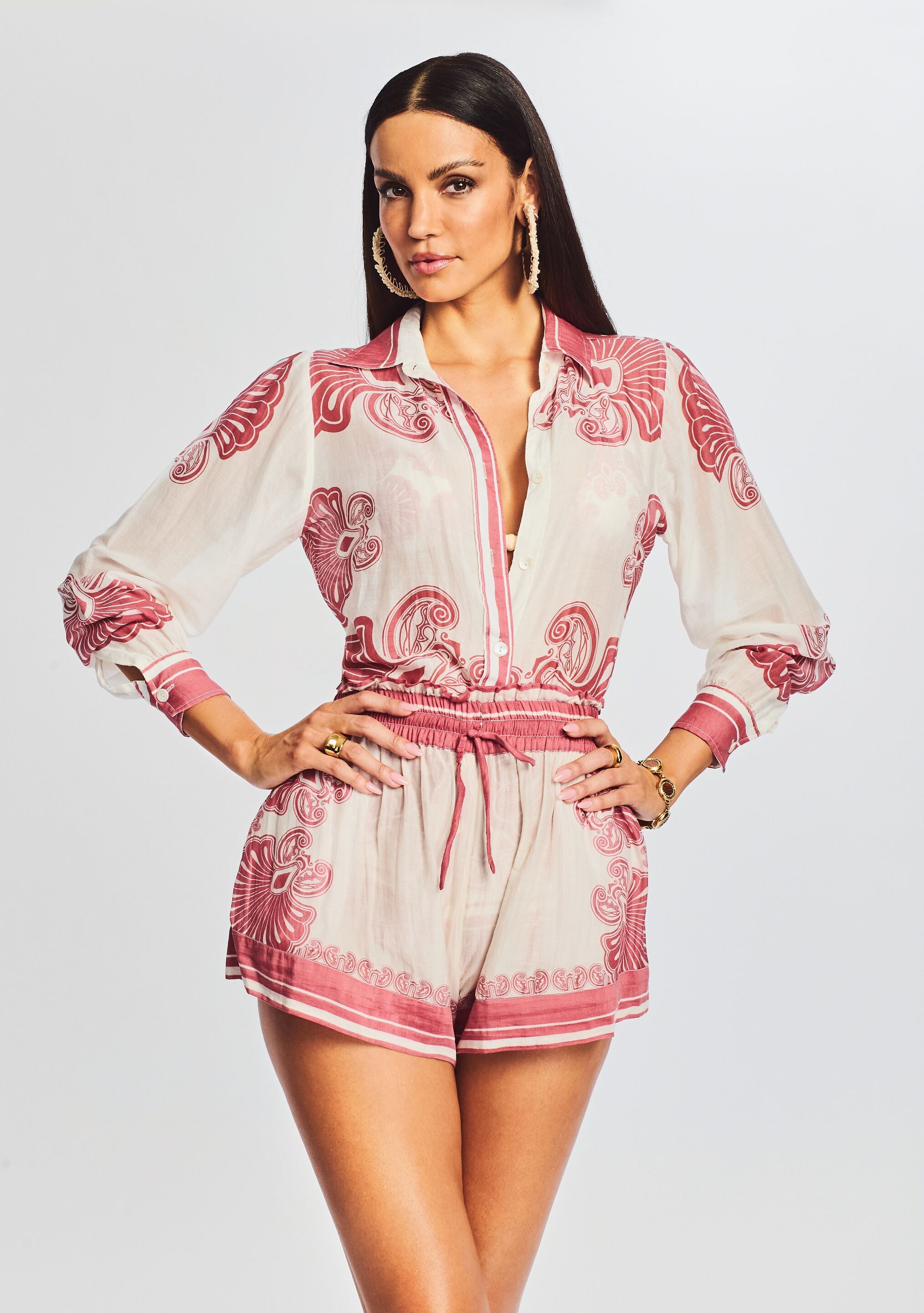 Vanessa Buttoned Shirt-Stylulu