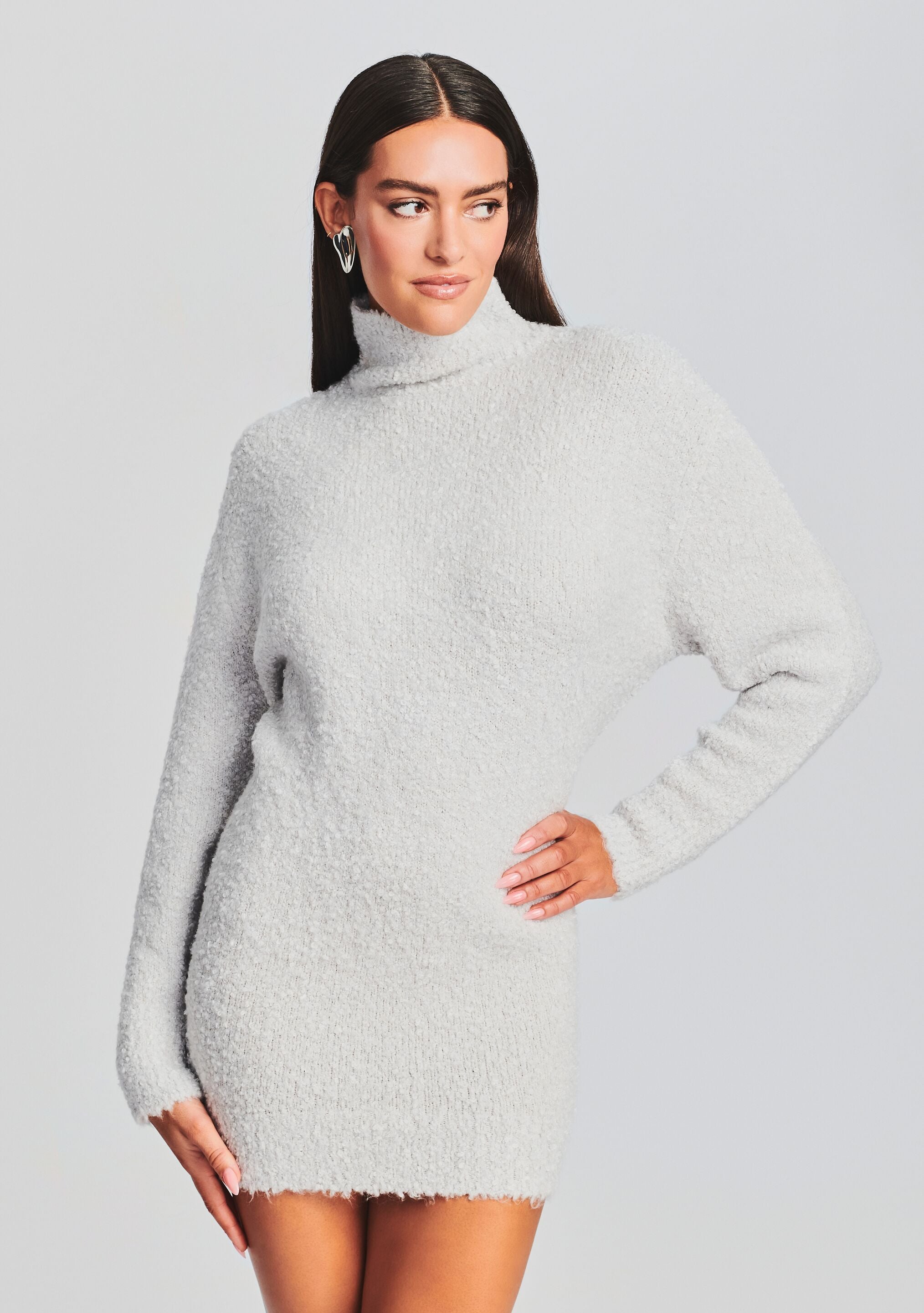 Charlie Sweater Dress-Stylulu