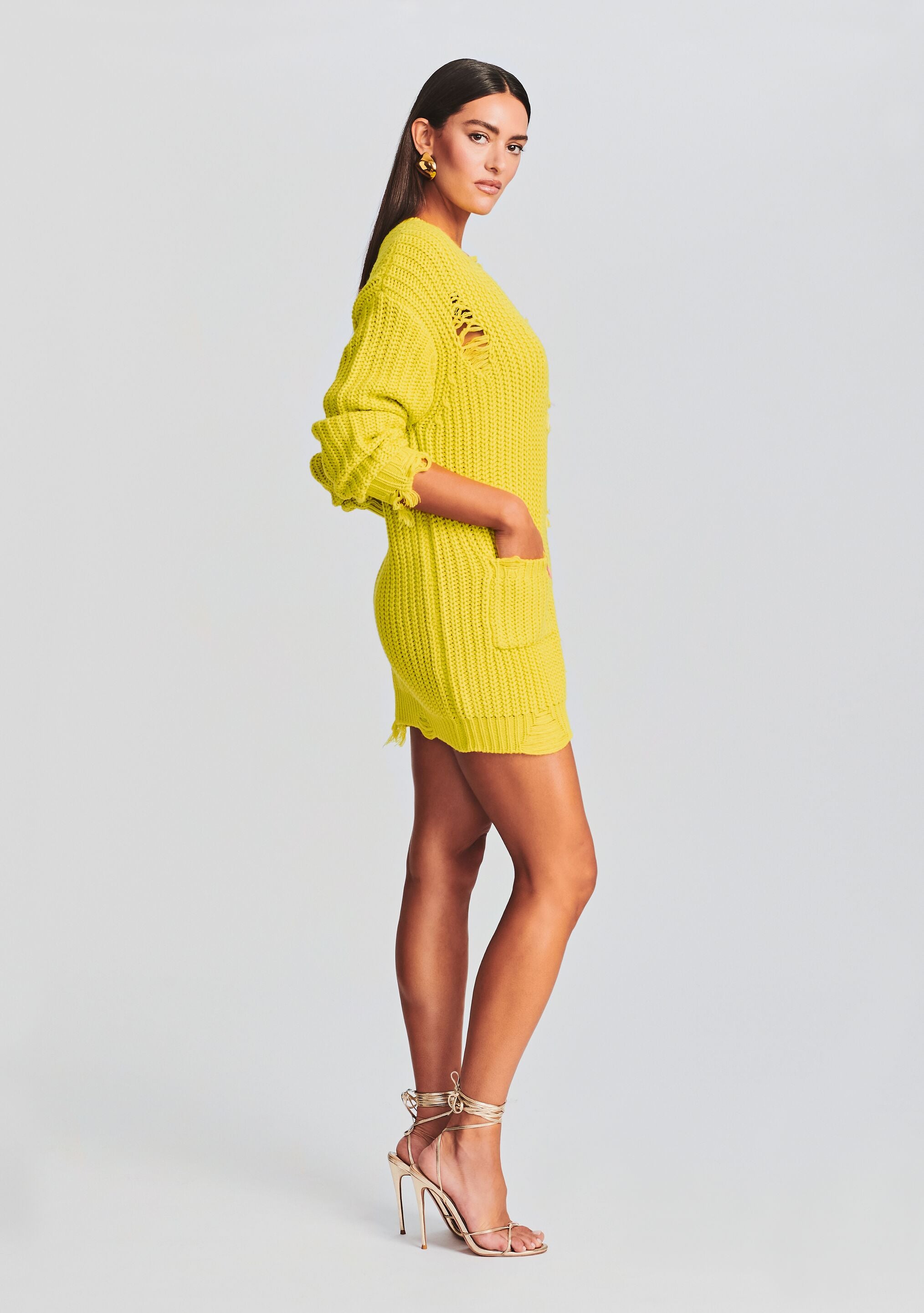 Florence Sweater Dress-Stylulu