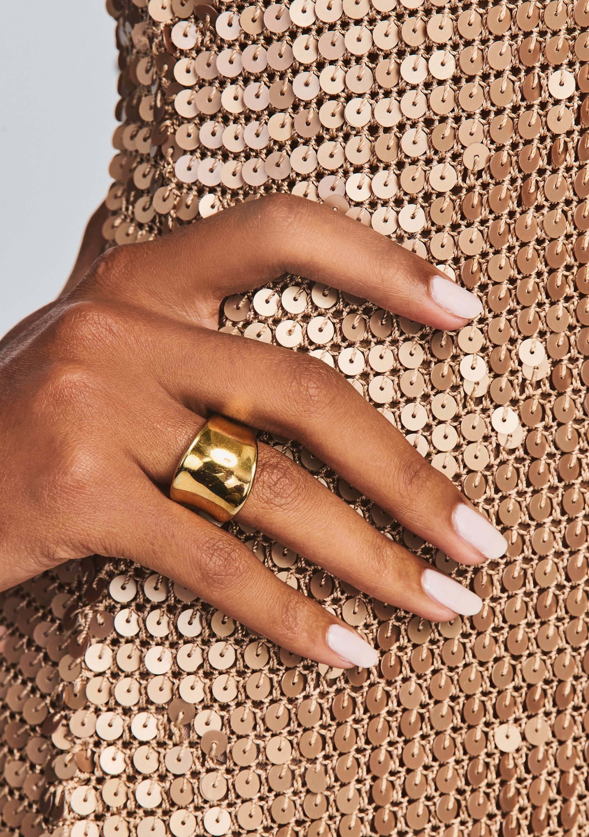 Renzo Sequin Fringe Crochet Dress-Stylulu