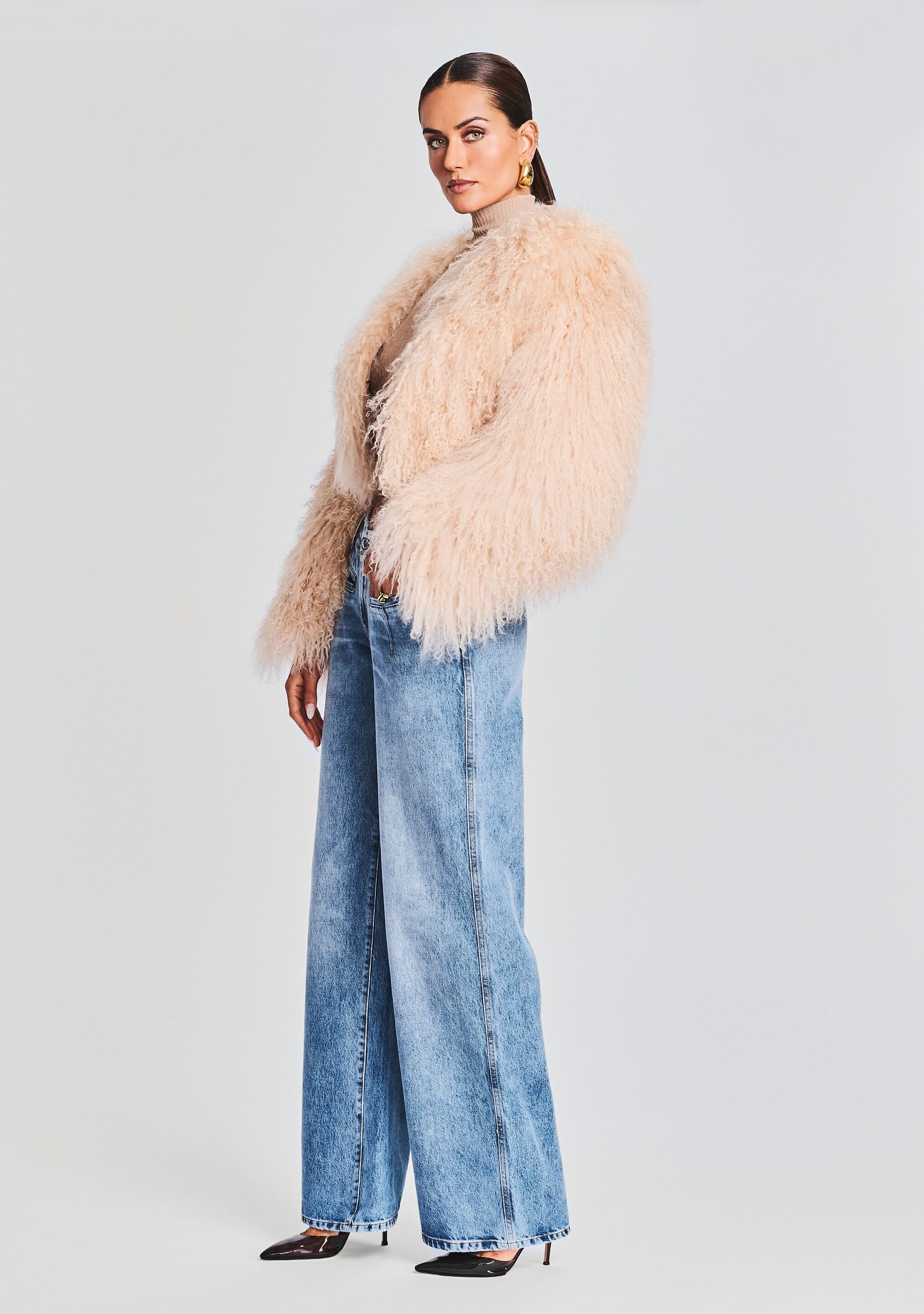 Luxe Fur Jacket-Stylulu