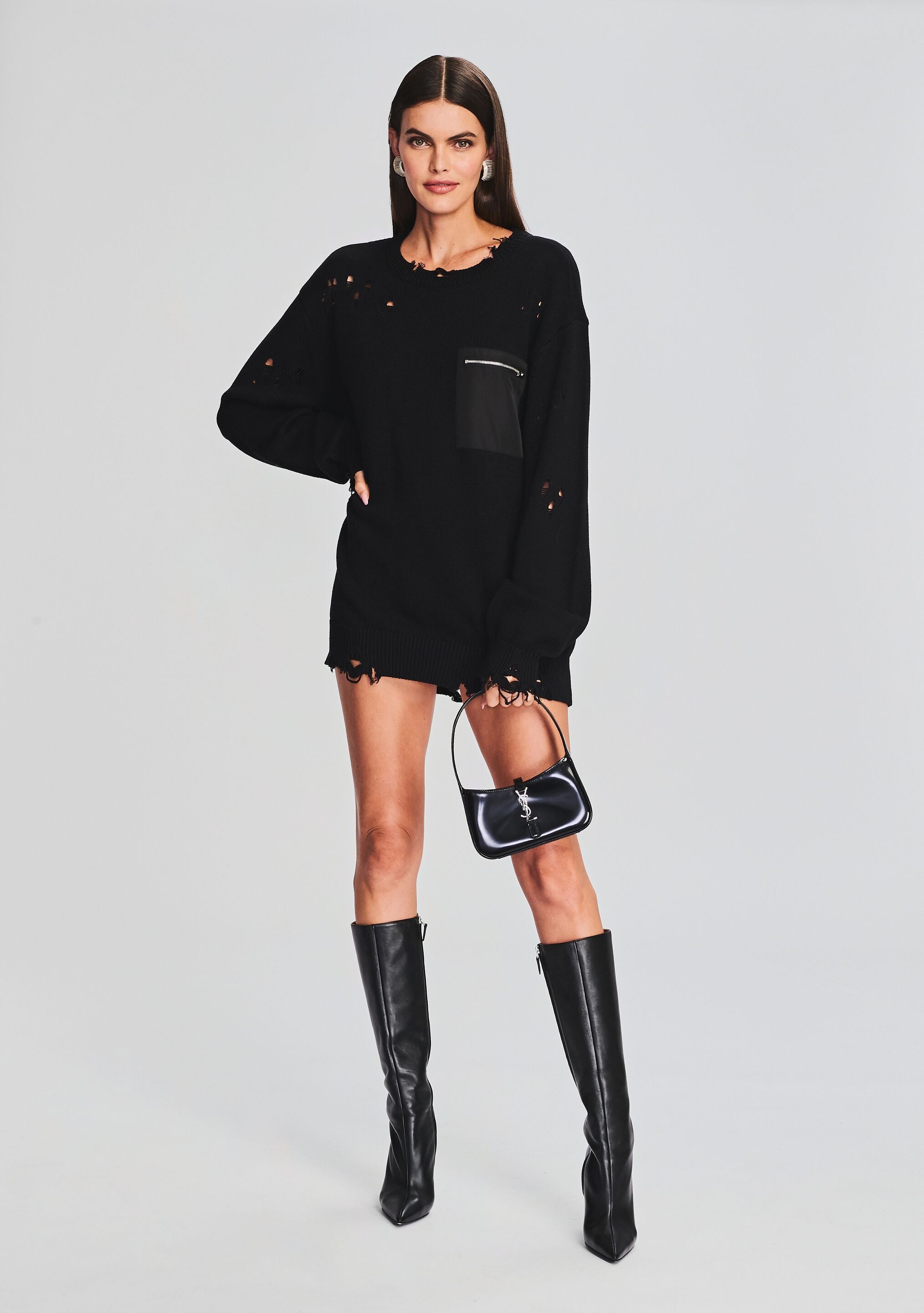 Hank Sweater Dress-Stylulu