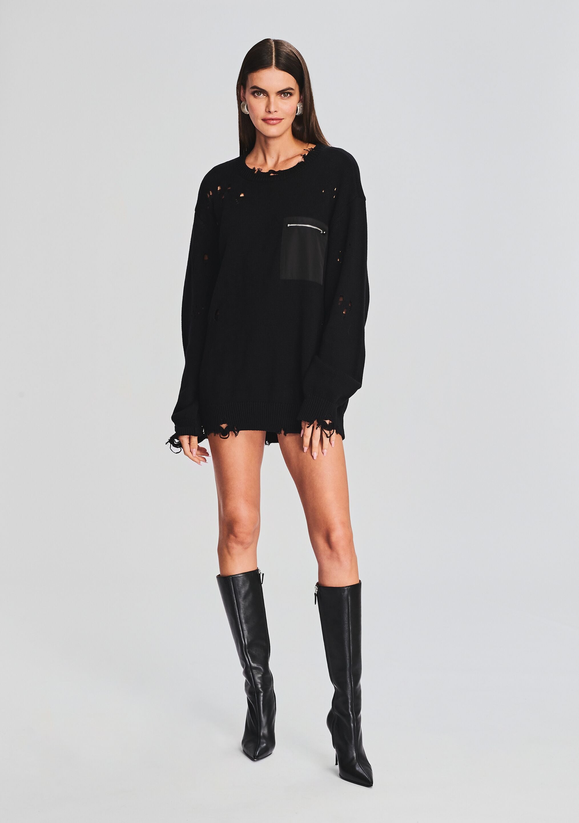 Hank Sweater Dress-Stylulu