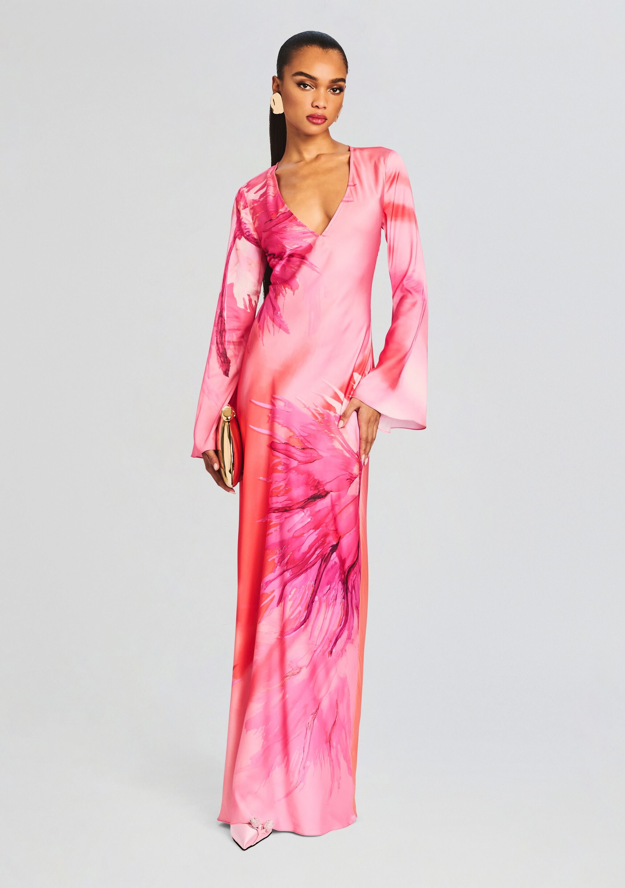 Abira Long Dress-Stylulu