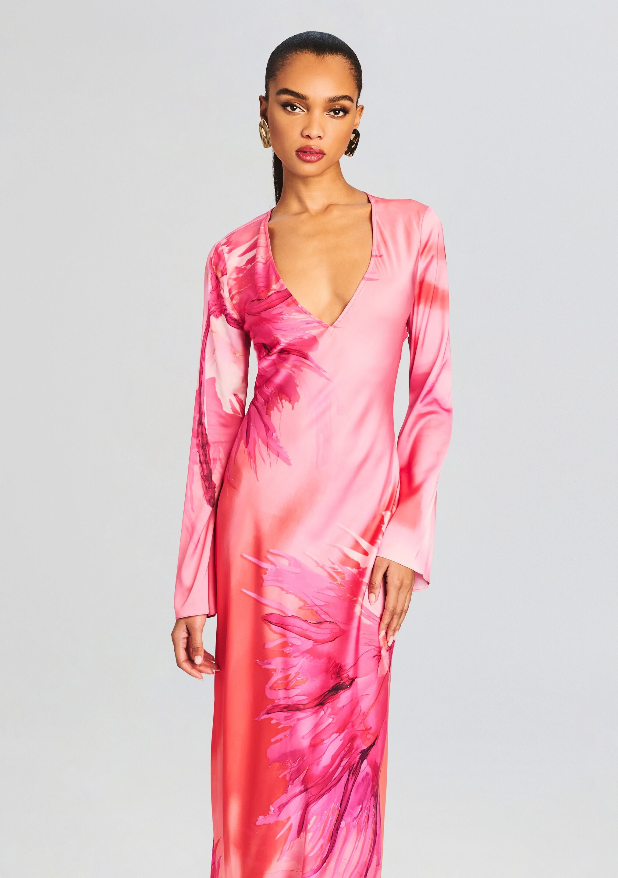 Abira Long Dress-Stylulu