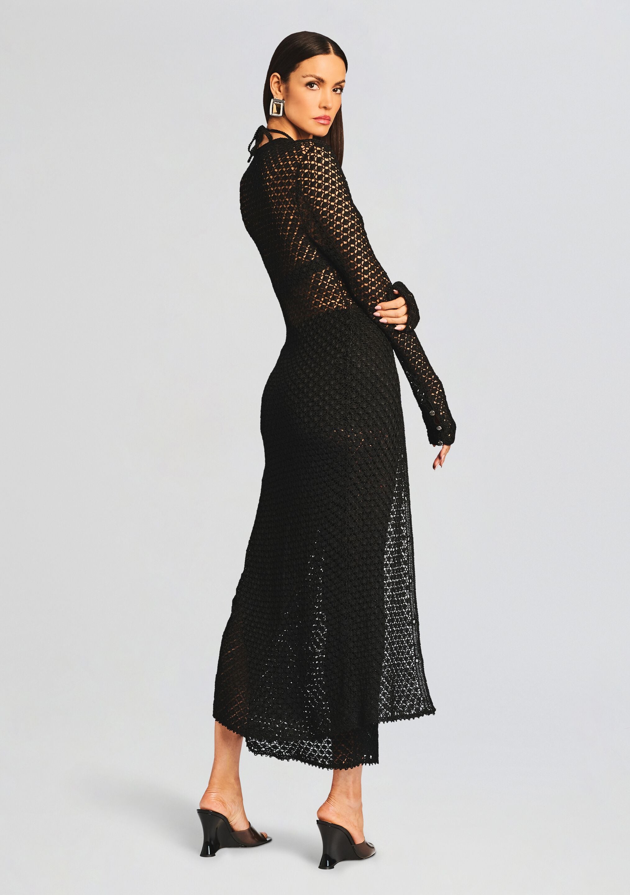 Sandy Crochet Skirt-Stylulu