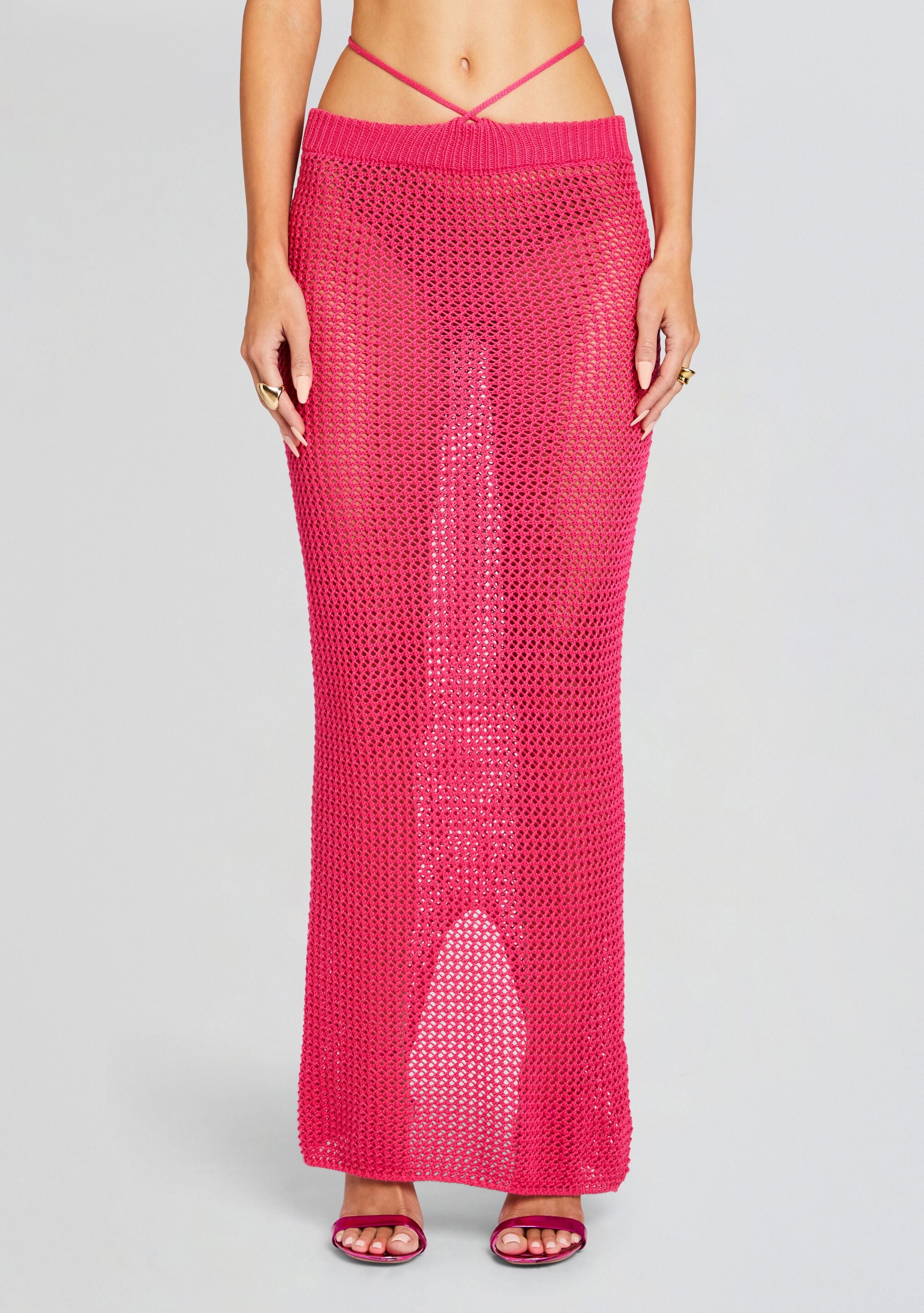 Aria Knitted Skirt-Stylulu